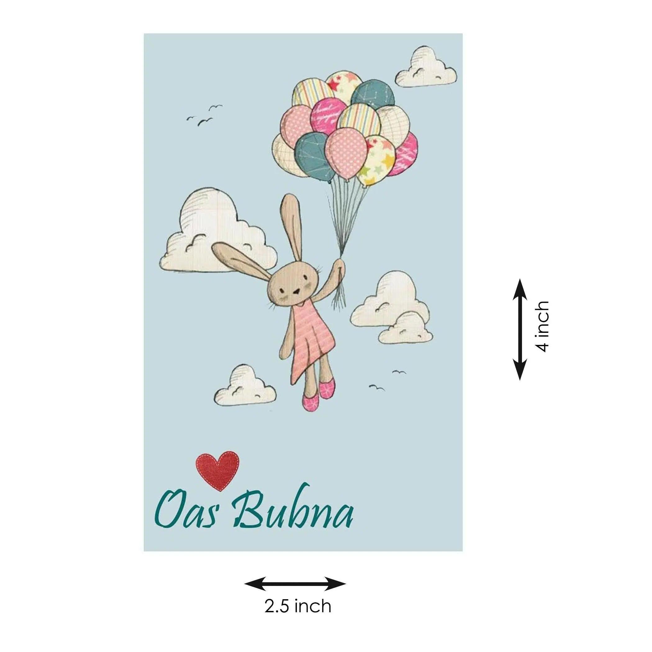 Gift tags Vintage Bunny - Set of 10 Chatterbox Labels