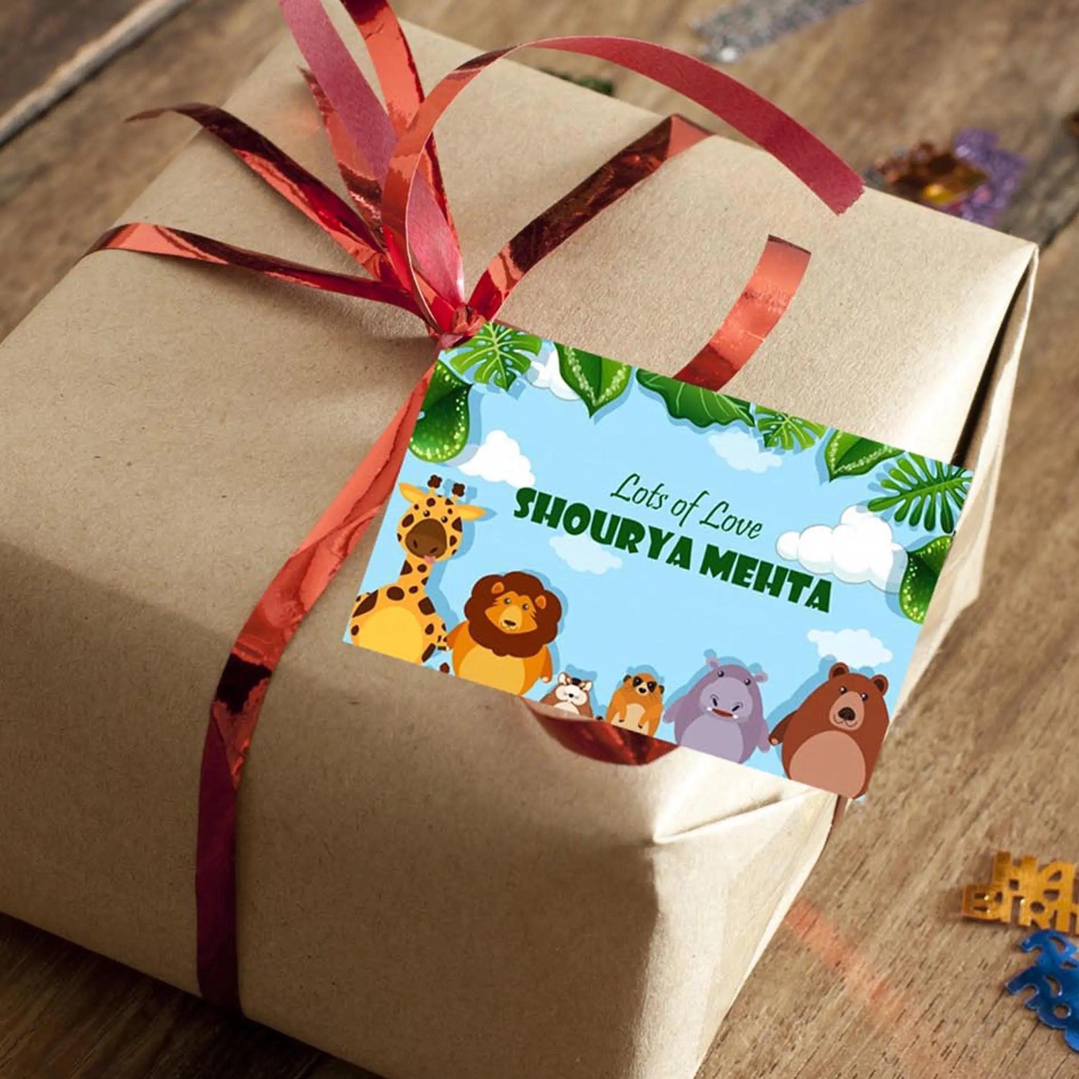 Gift tags Jungle Theme - Set of 10 - Chatterbox Labels