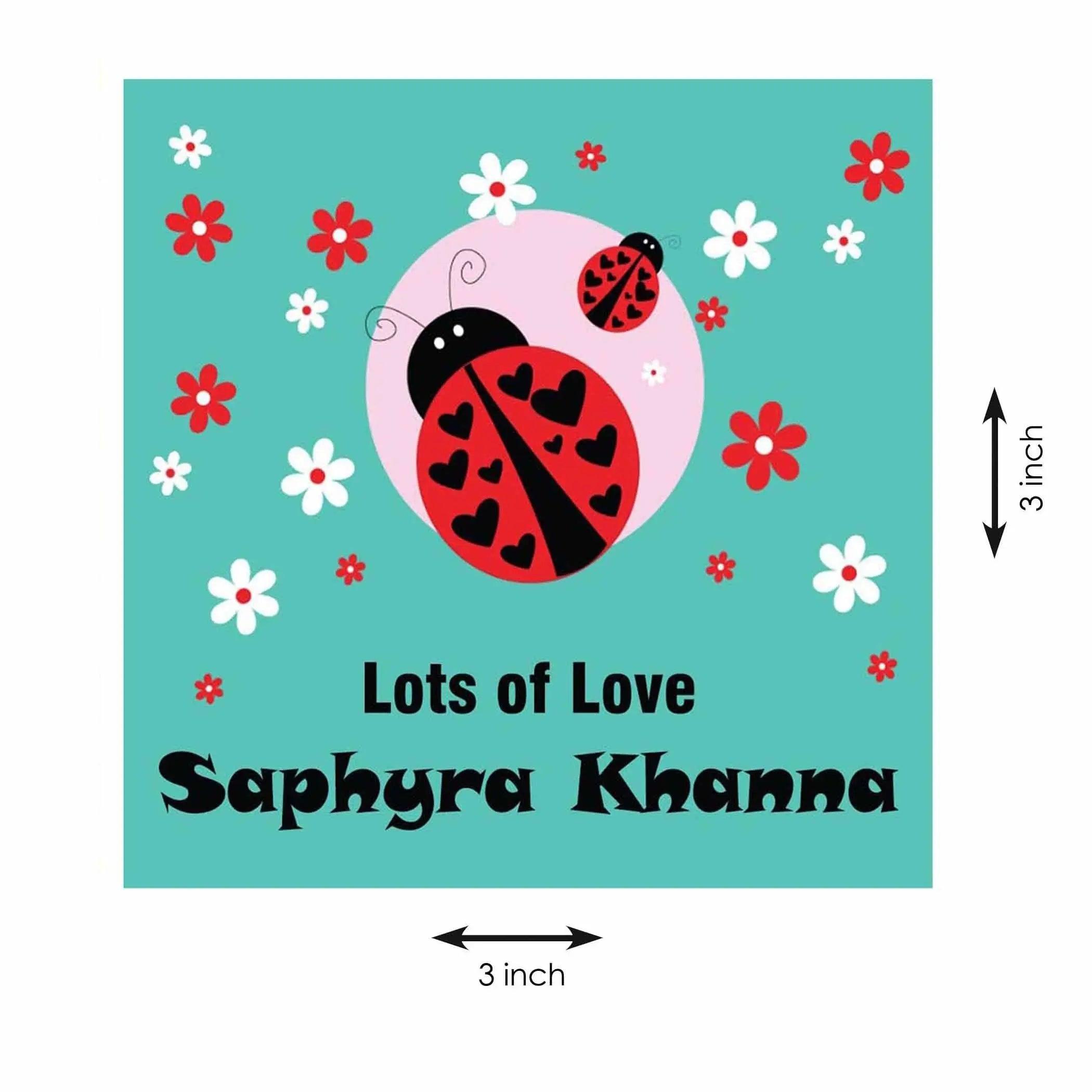 Gift tags Lady Bug - Set of 10 - Chatterbox Labels