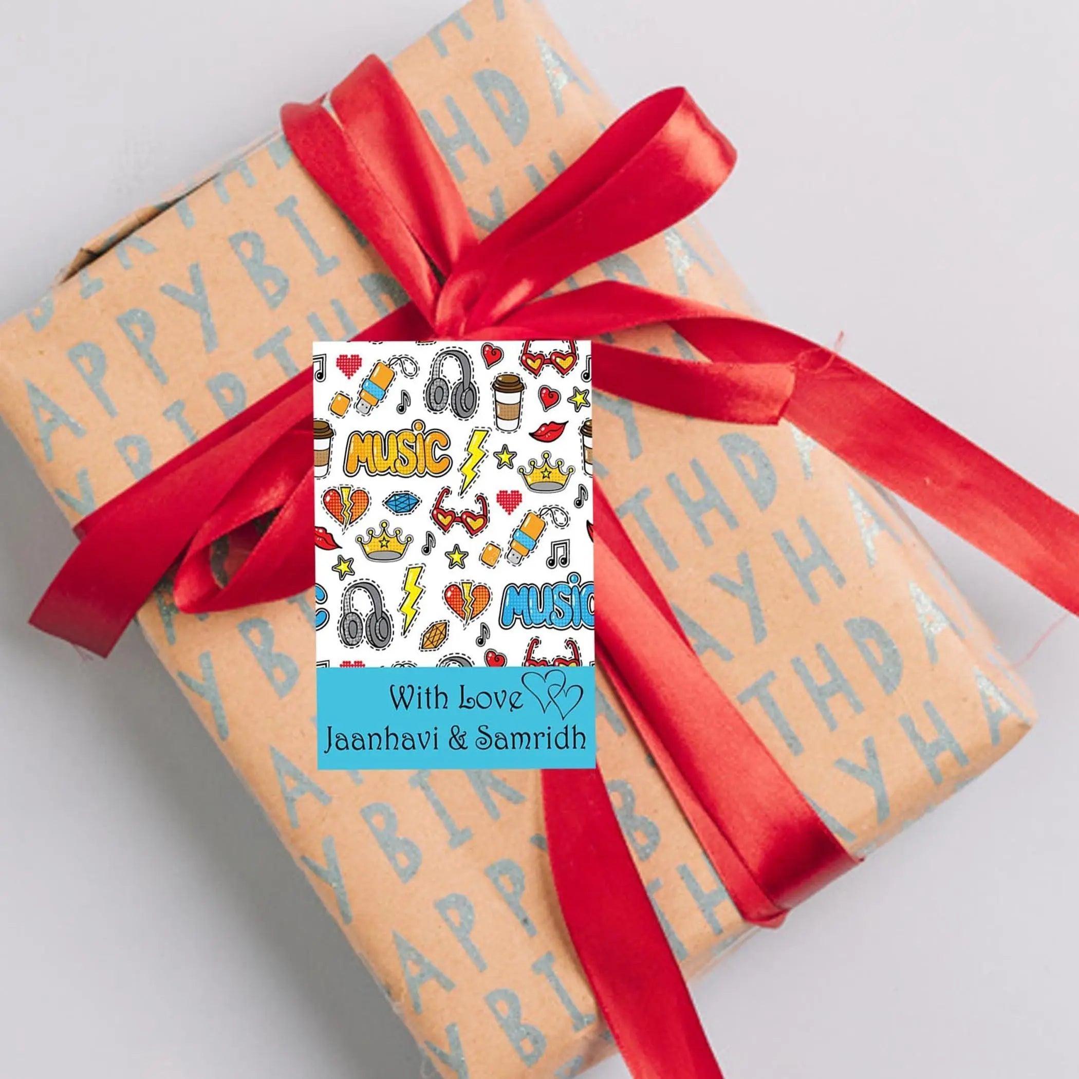 Gift tags Music Theme - Set of 10 - Chatterbox Labels