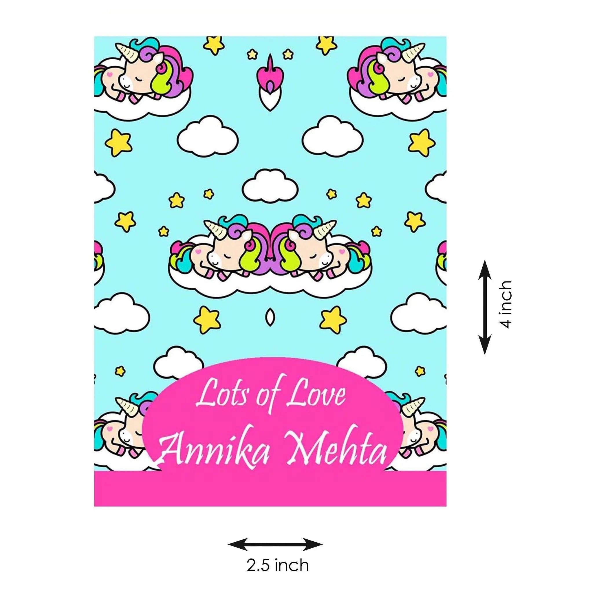 Gift tags Unicorn Theme - Set of 10 - Chatterbox Labels