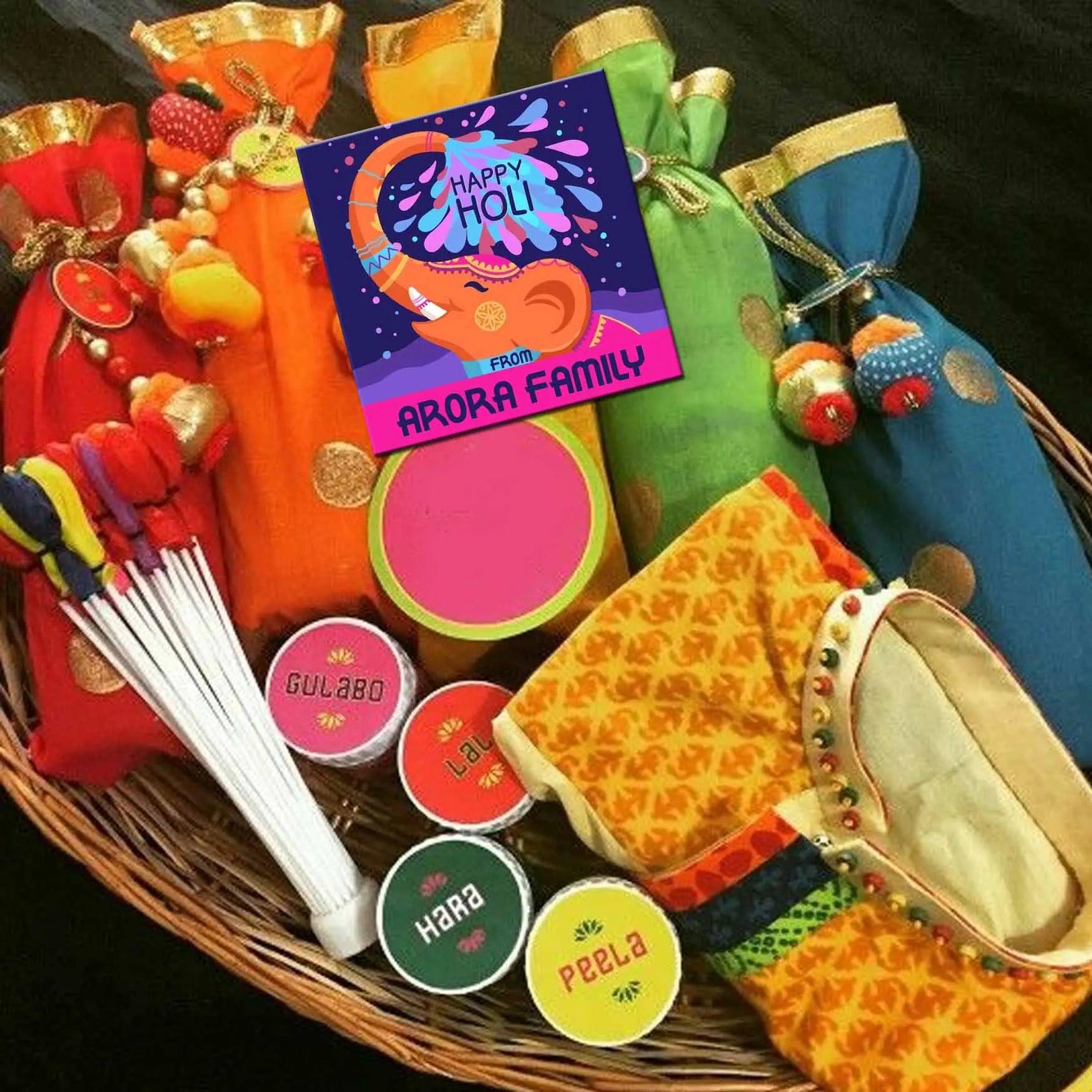 Holi Festival - Gift tags - Set of 10 - Chatterbox Labels