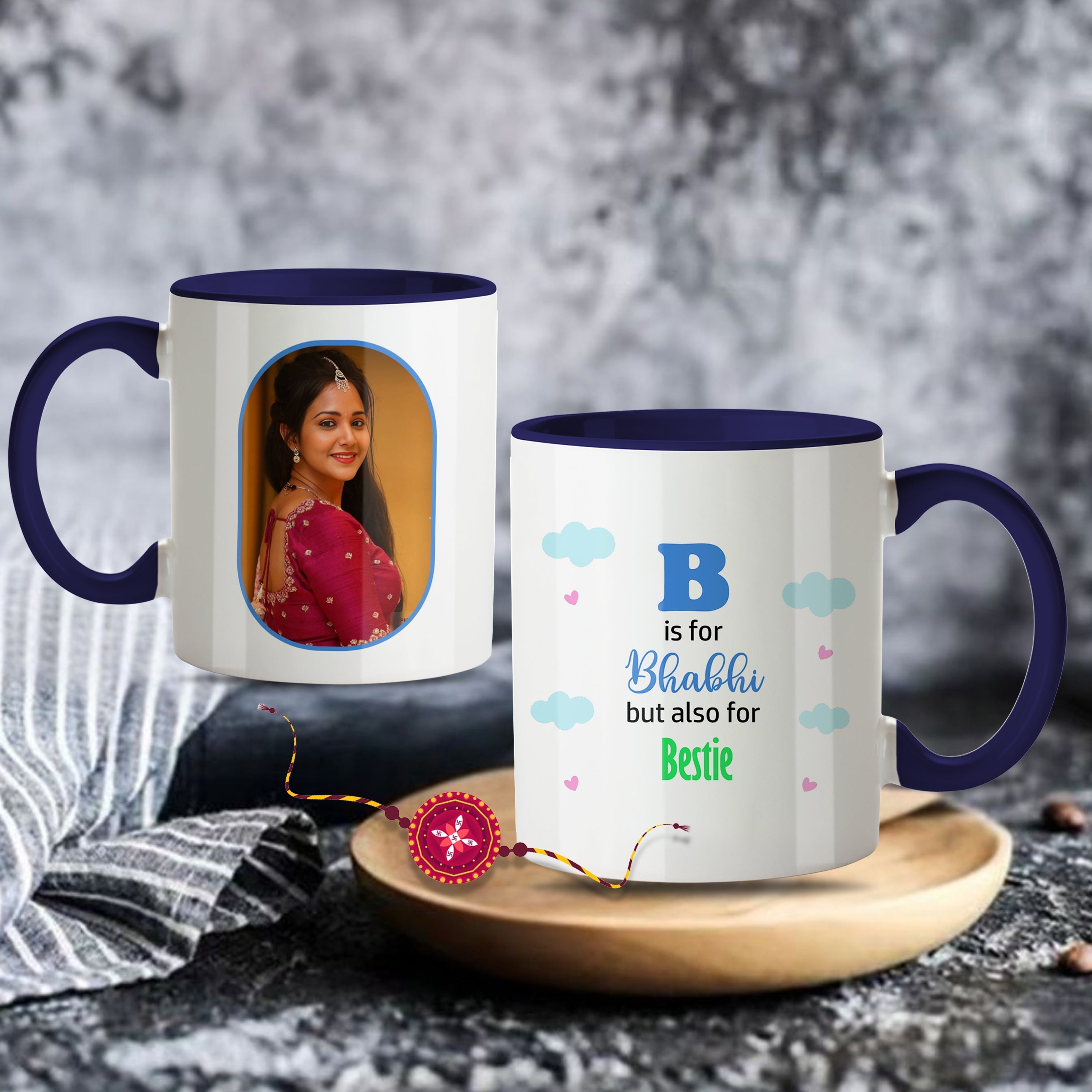 Personalised Photo Mugs - Rakhi Edition