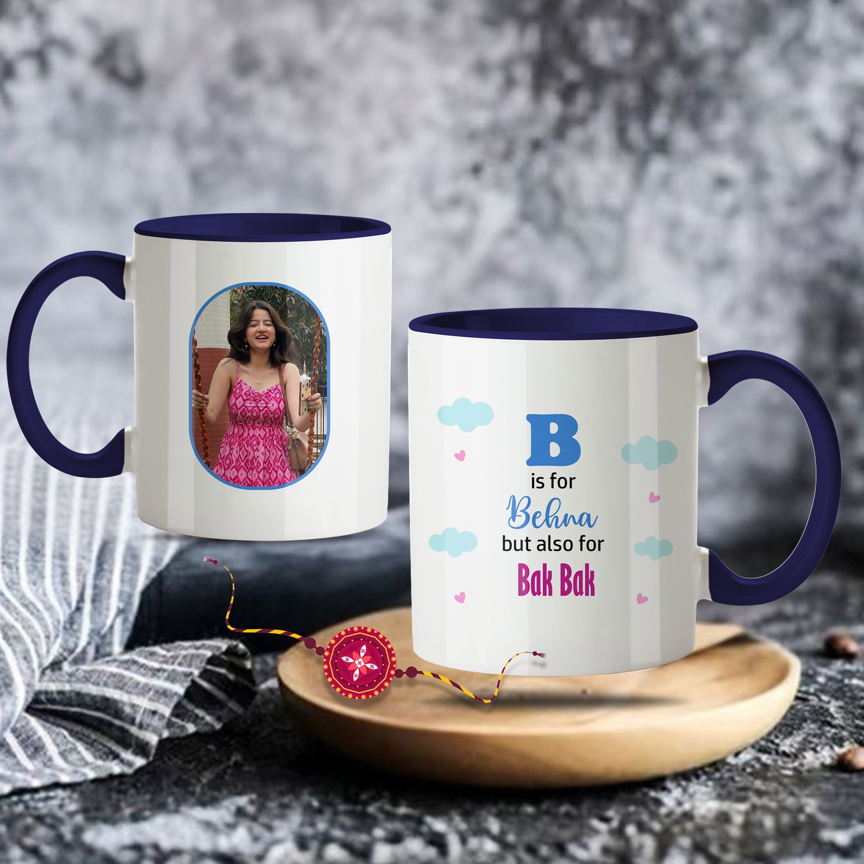 Personalised Photo Mugs - Rakhi Edition