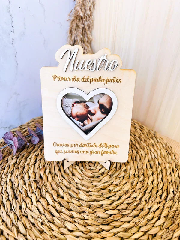 Photo frame Our first Father's Day together