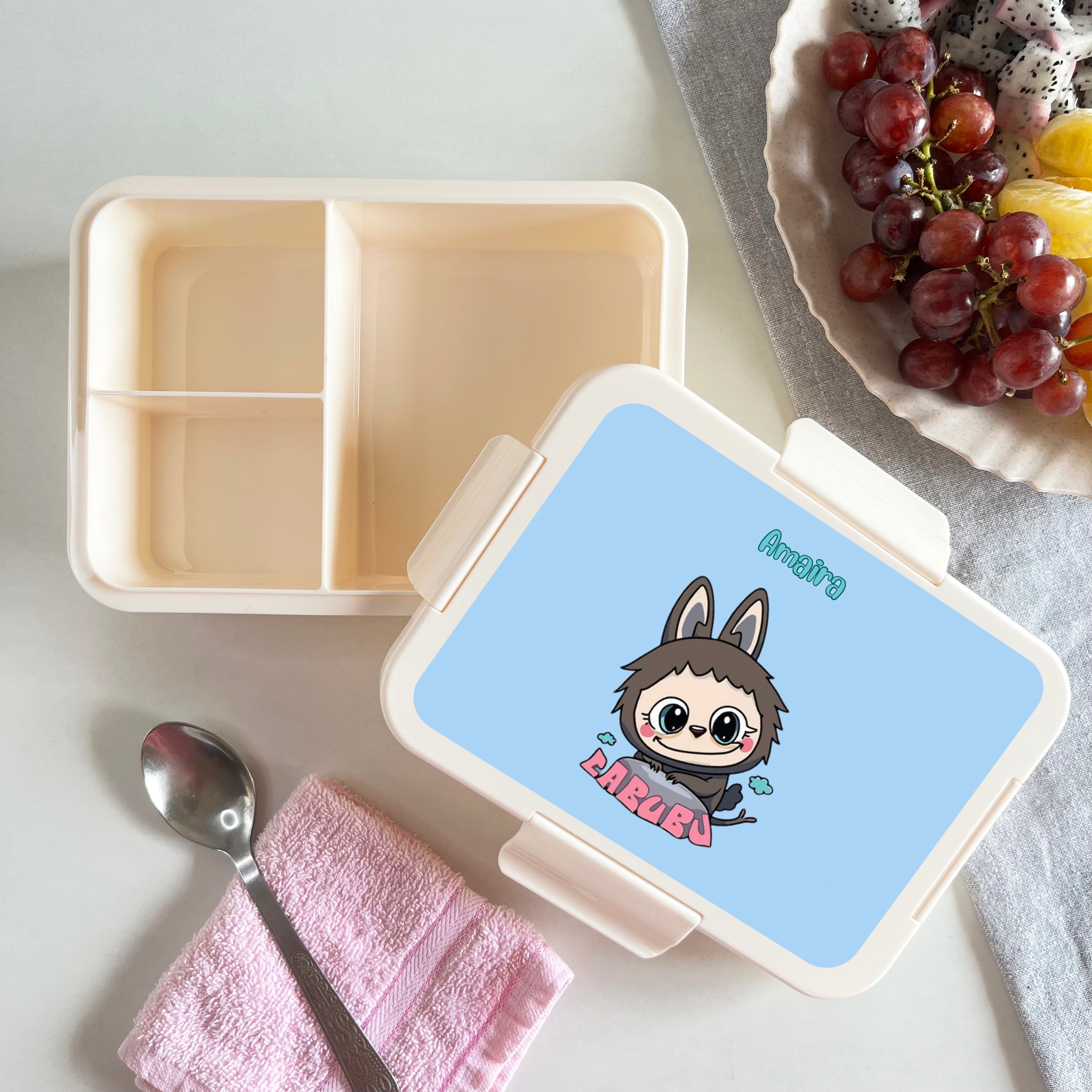 Custom Snack Box & Lunch Box for kids - Labubu Design