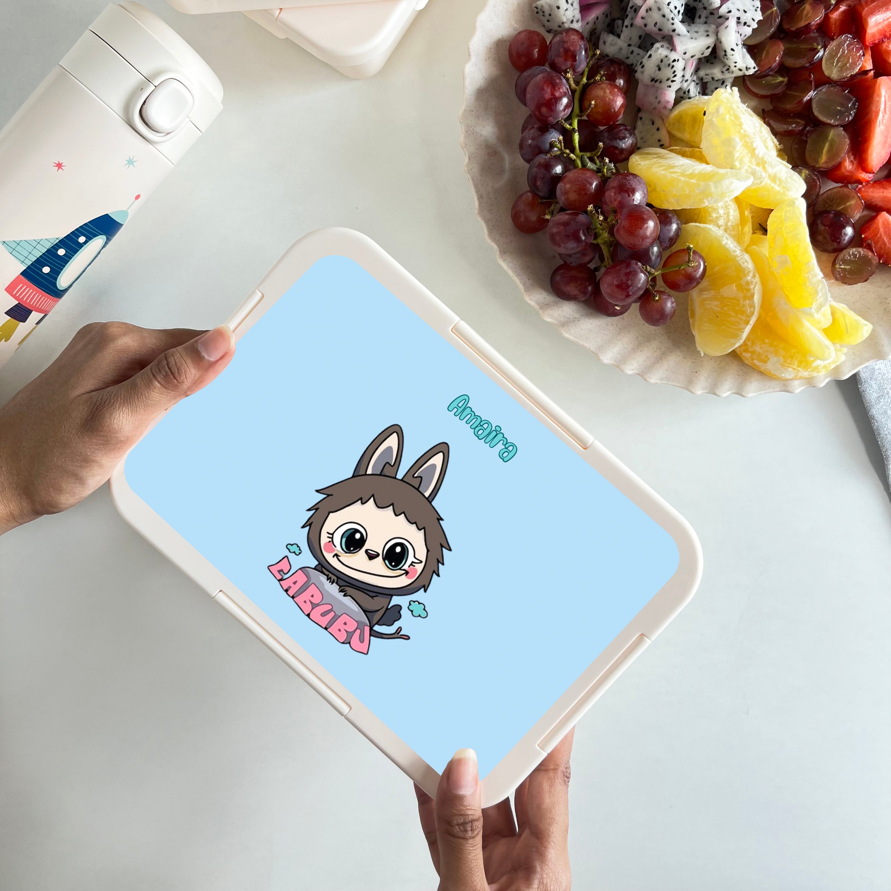 Custom Snack Box & Lunch Box for kids - Labubu Design
