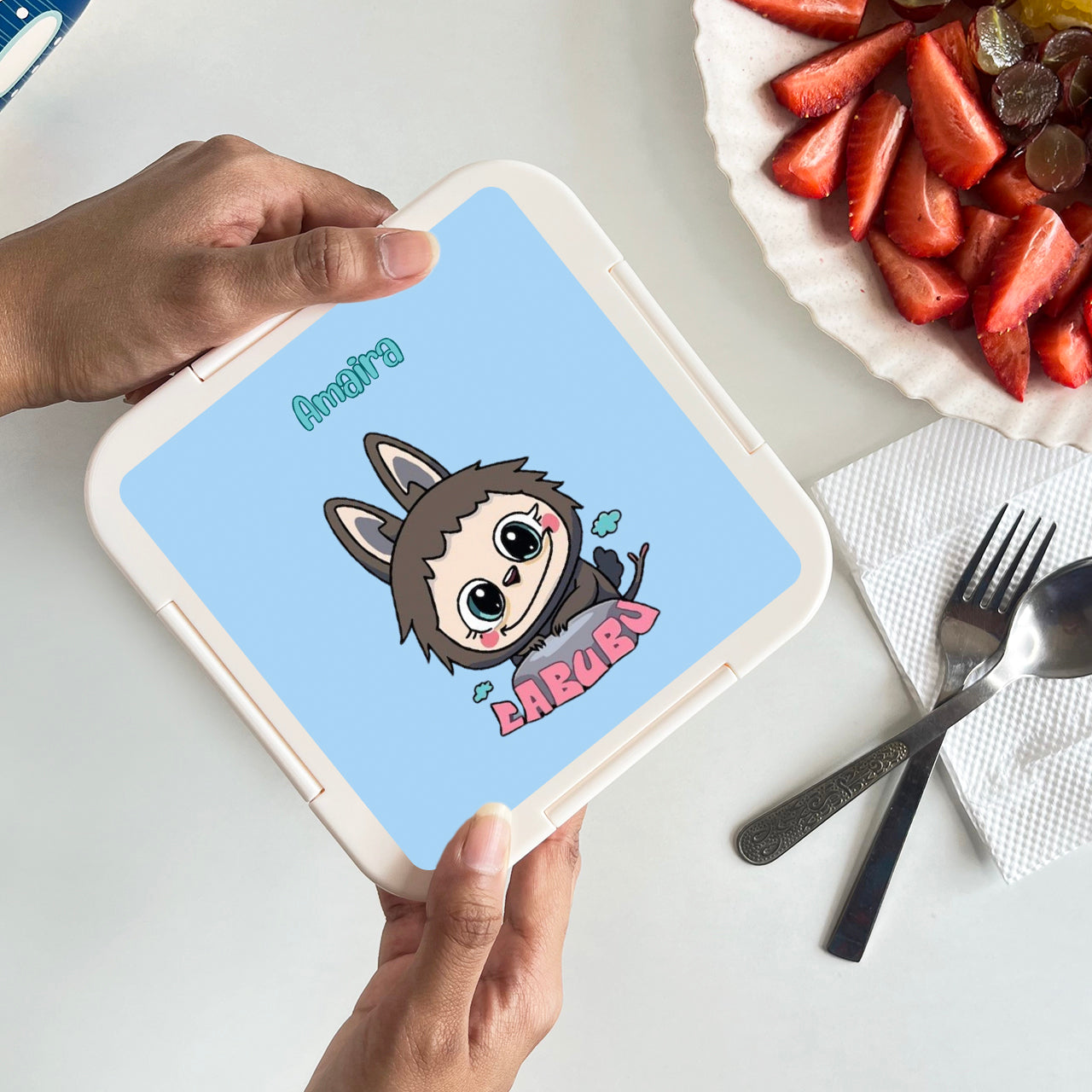 Custom Snack Box & Lunch Box for kids - Labubu Design