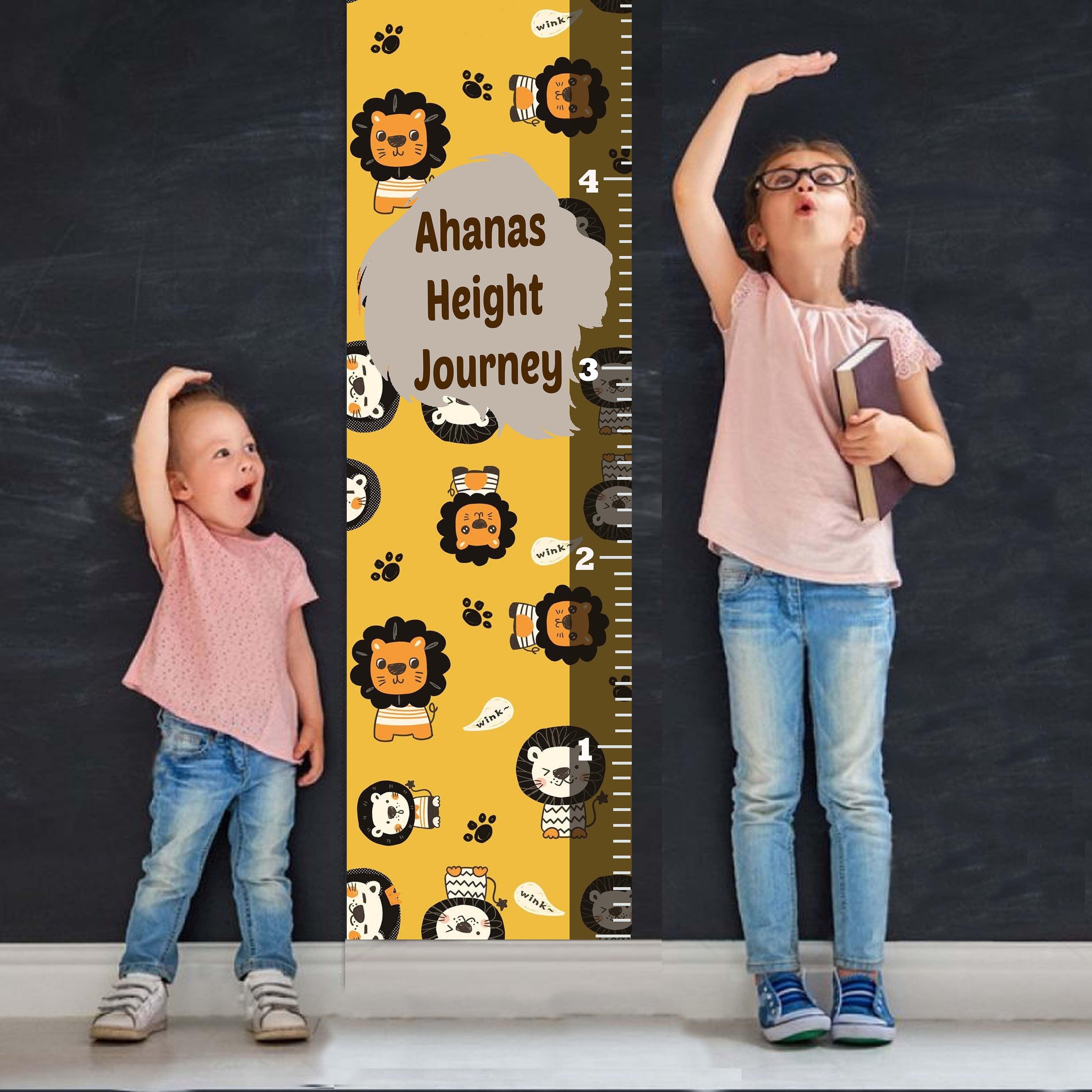 Personalized Height Charts Chatterbox Labels