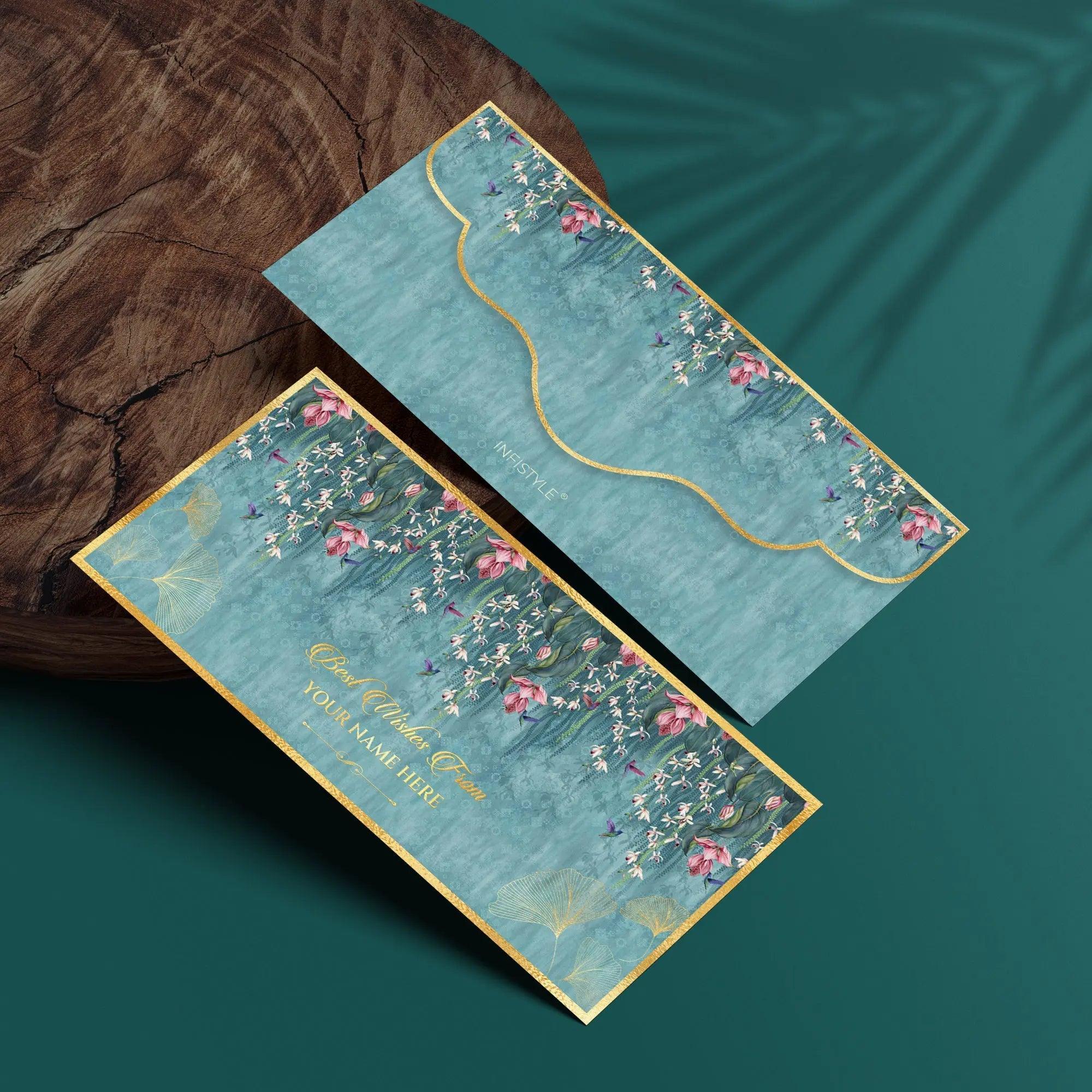 Luxe Money Envelopes -Royal Blooms- Set of 20 - Chatterbox Labels