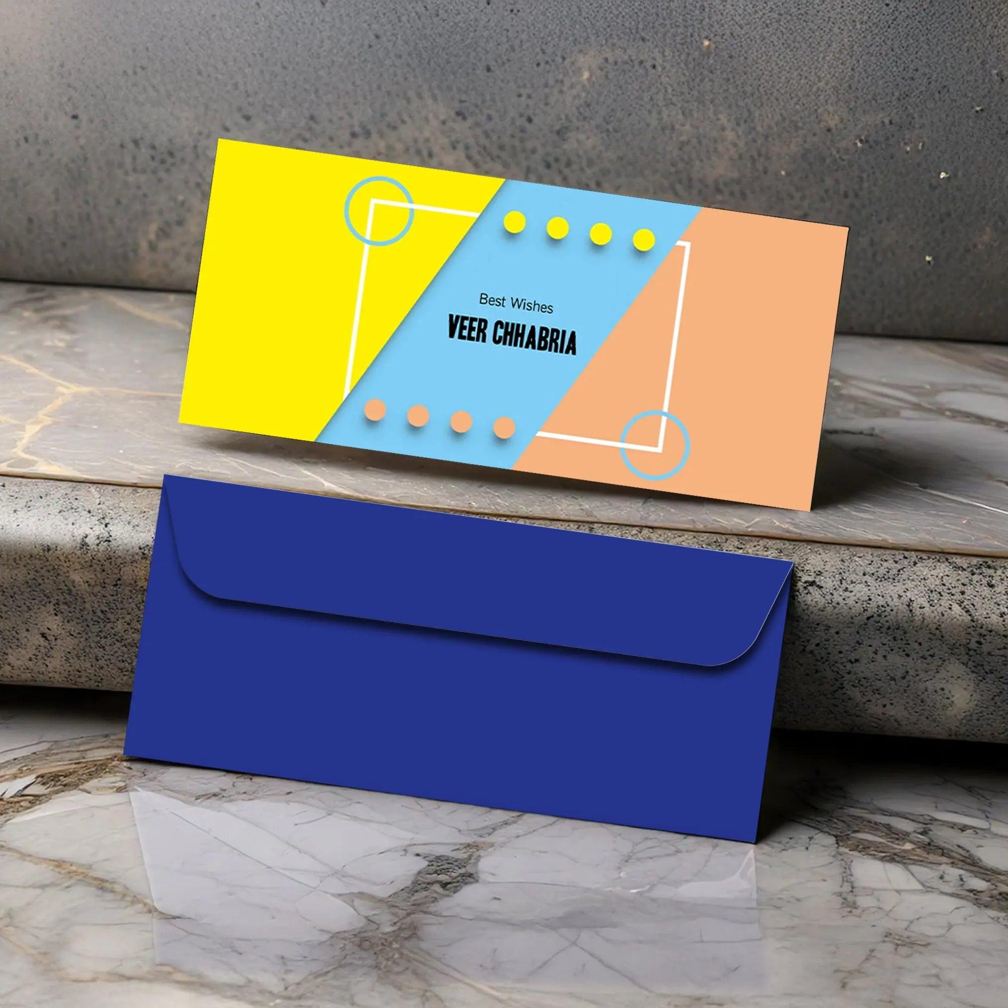 Money Envelopes - Colour Block- Set of 20 Chatterbox Labels
