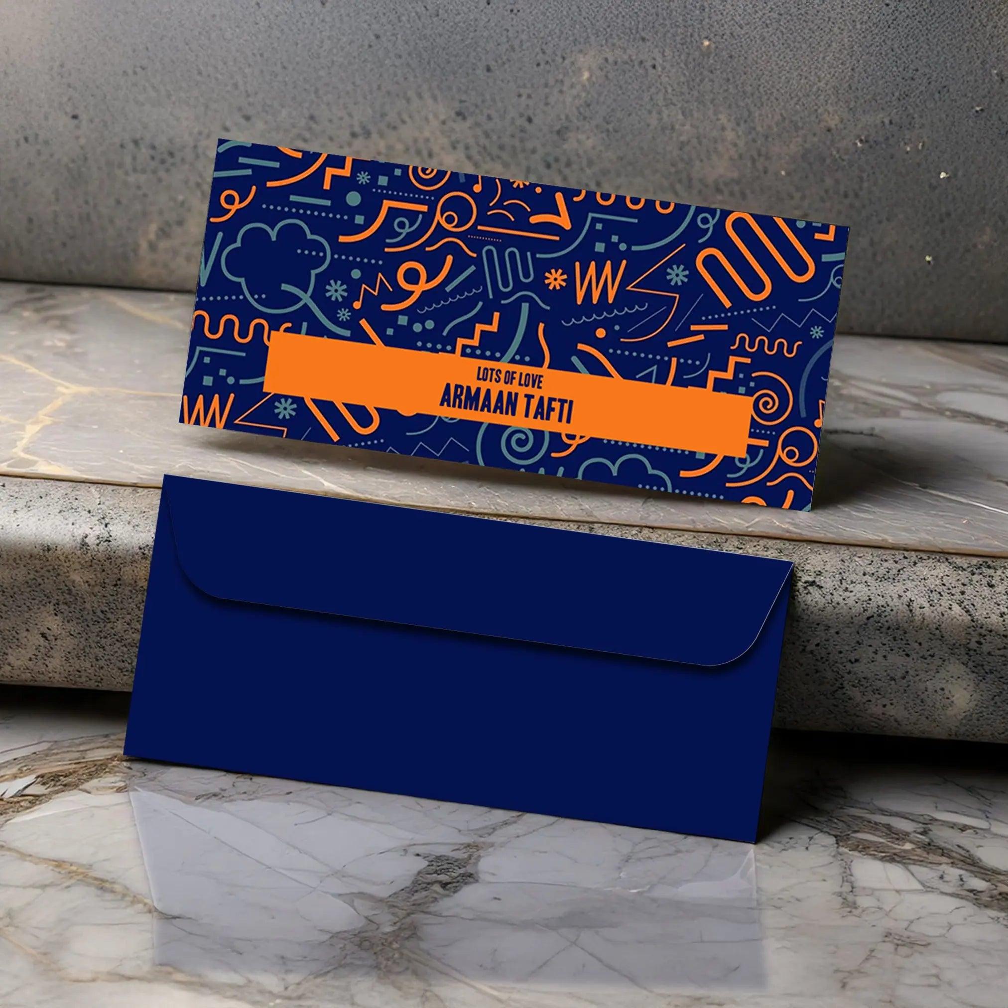 Money Envelopes - Digital Curves - Set of 20 Chatterbox Labels