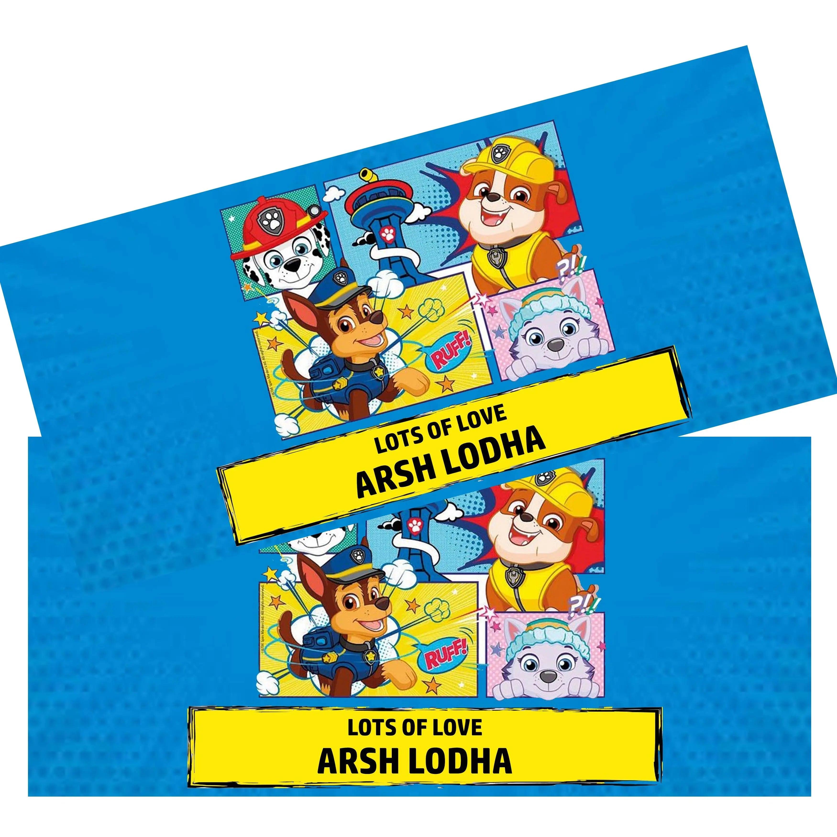 Money Envelopes - Paw Patrol - Set of 20 Chatterbox Labels