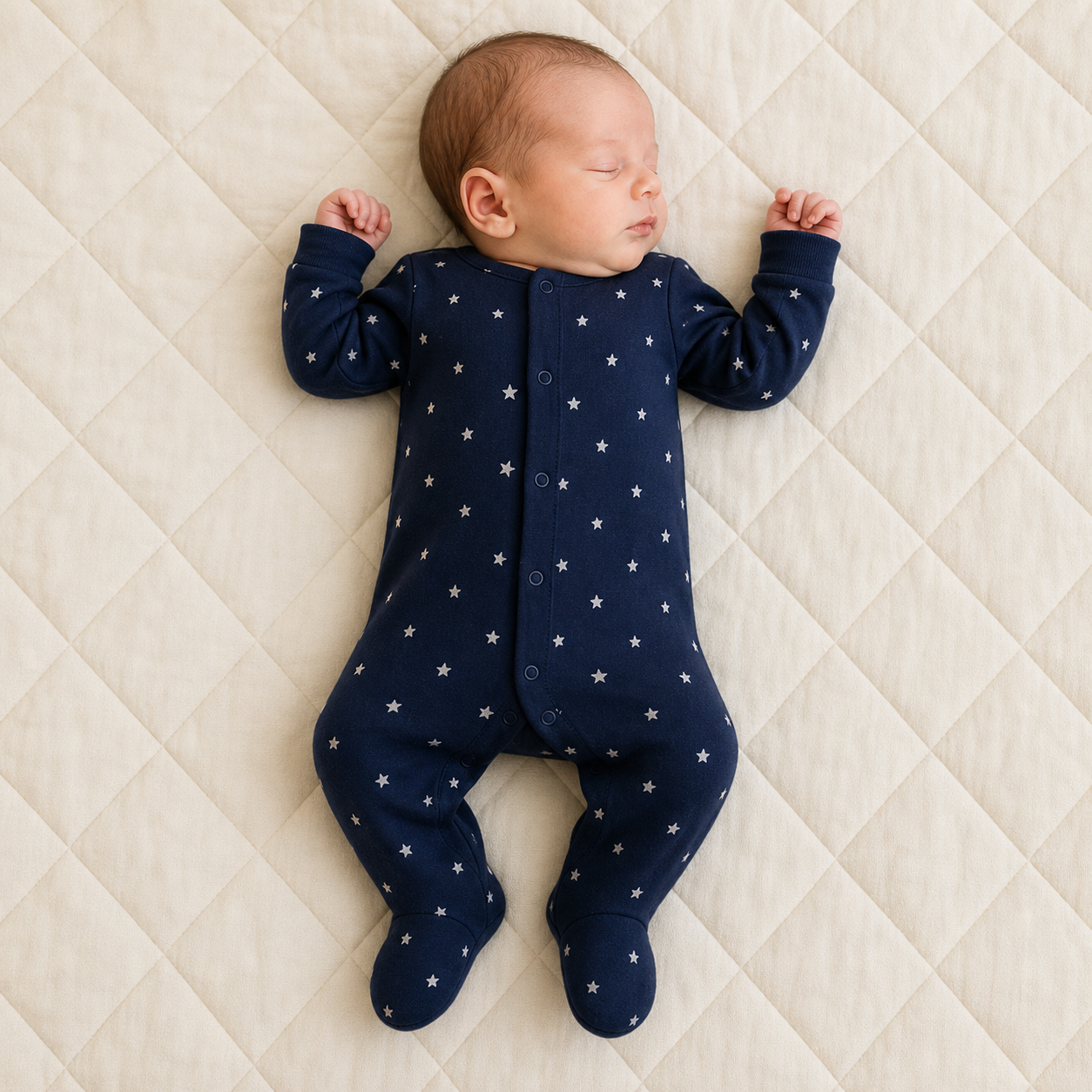 Footed Romper Bodysuit