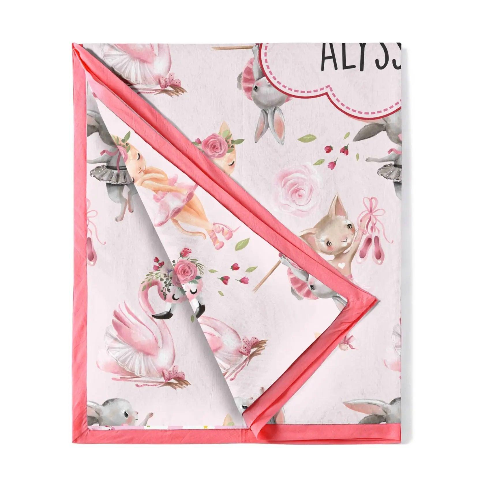 Perosnalised Cotton Blankets for Kids - Chatterbox Labels