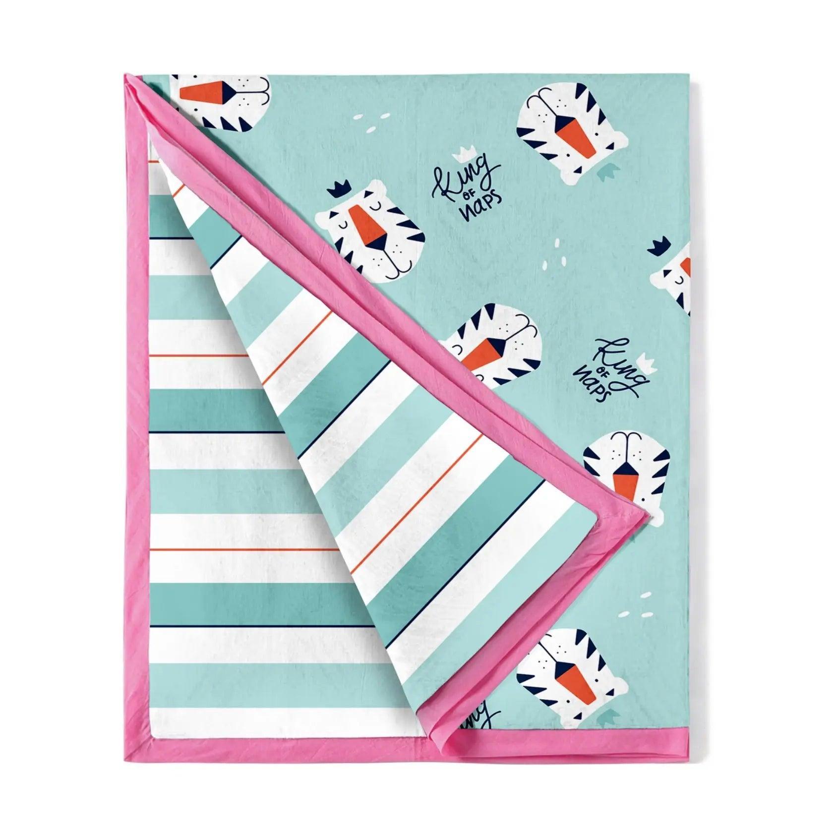 Perosnalised Cotton Blankets for Kids - Roary Dreams Design