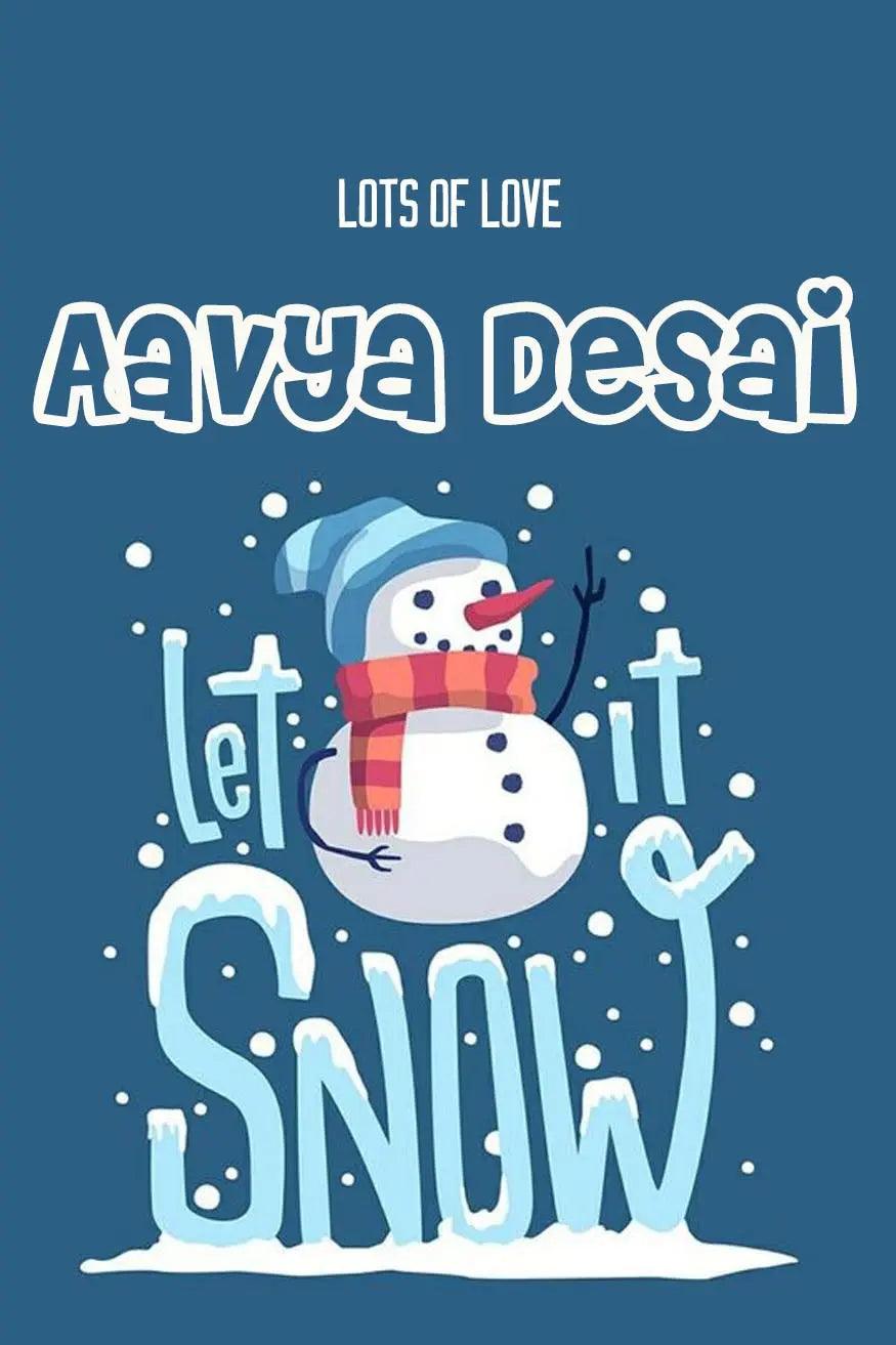 Personalised Christmas Gift Tags - Let it Snow- Set of 10 - Chatterbox Labels