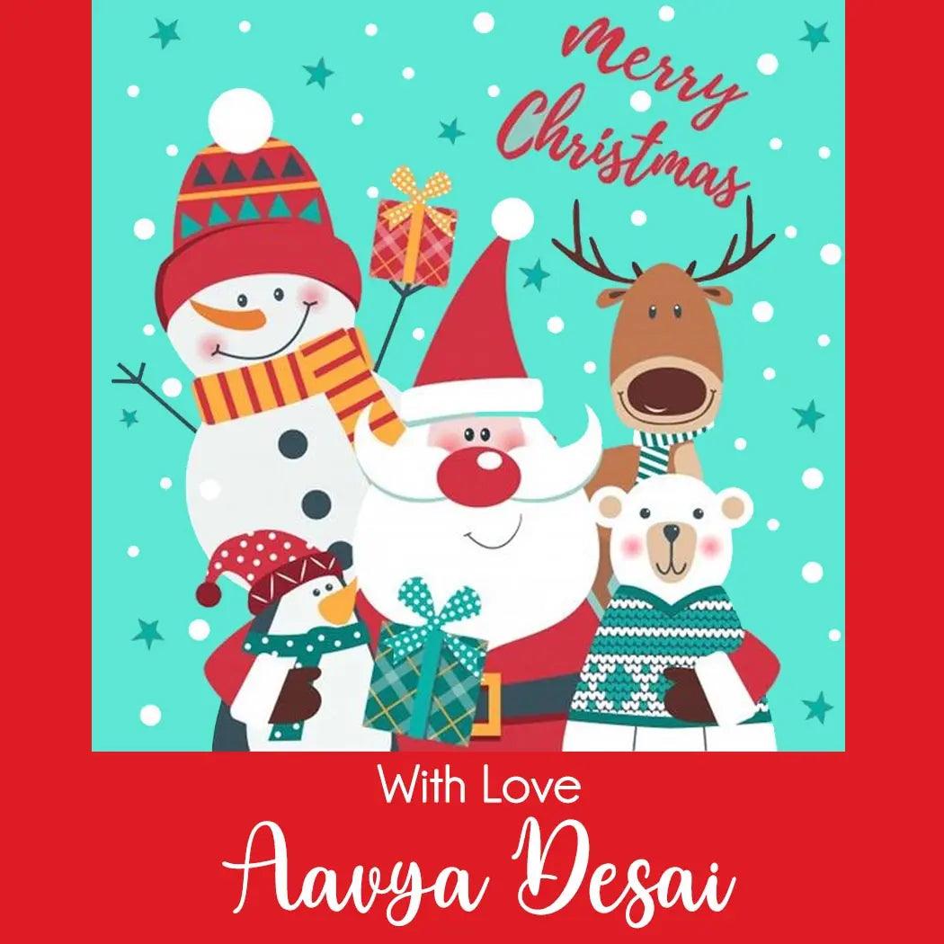 Personalised Christmas Gift Tags - Team Santa - Set of 10 Chatterbox Labels