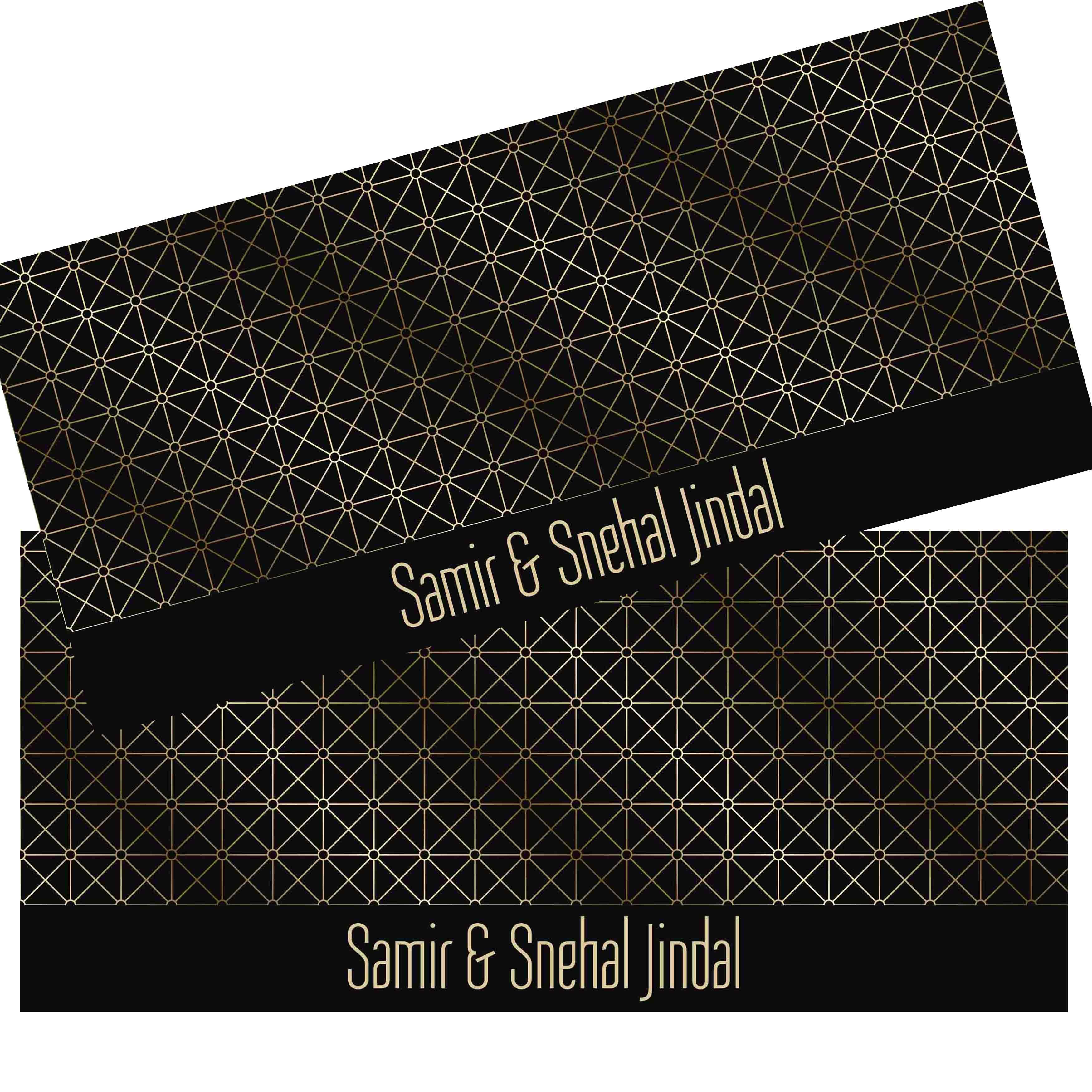 Personalised Money Envelopes - Art Deco Theme - Set of 20 Chatterbox Labels