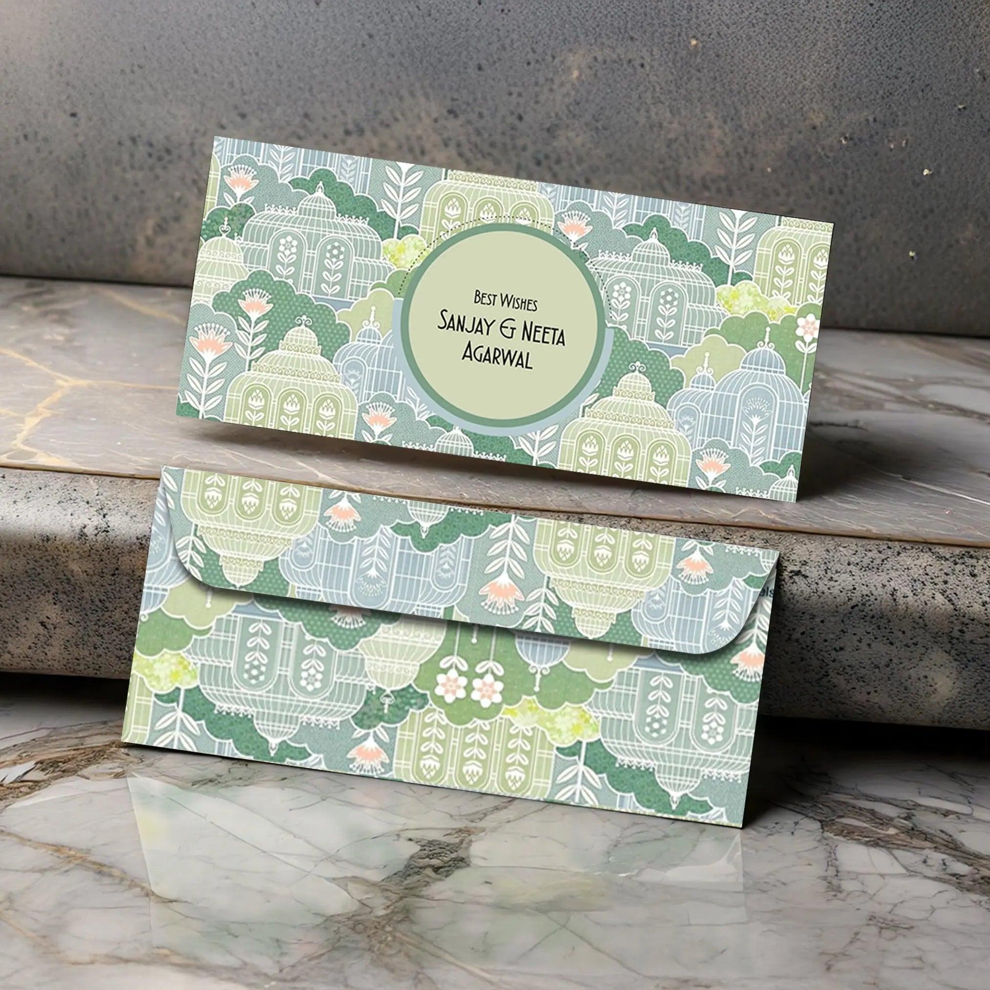 Personalised Money Envelopes - Castle Riviere - Set of 20 Chatterbox Labels
