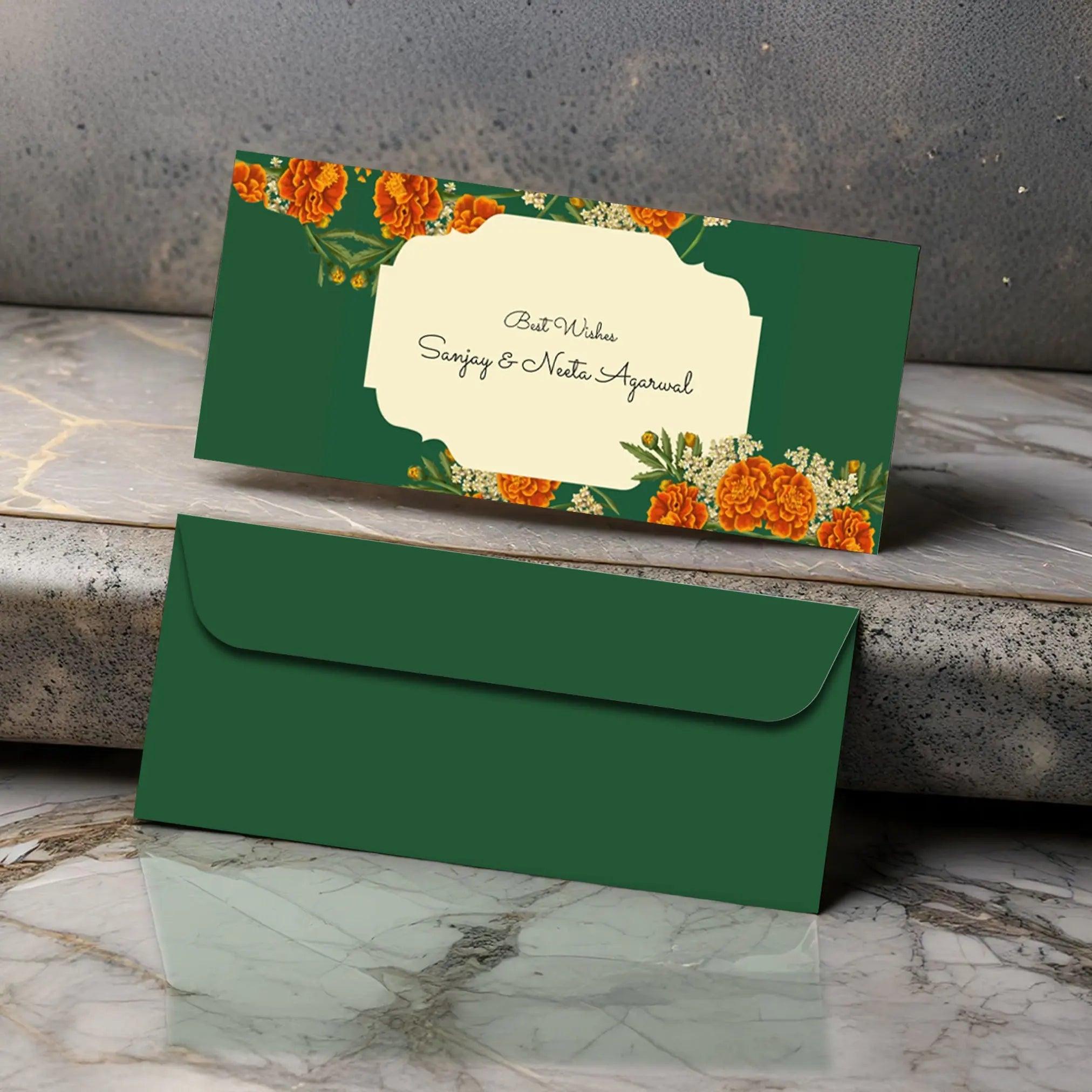 Personalised Money Envelopes - Jade Bliss - Set of 20 Chatterbox Labels