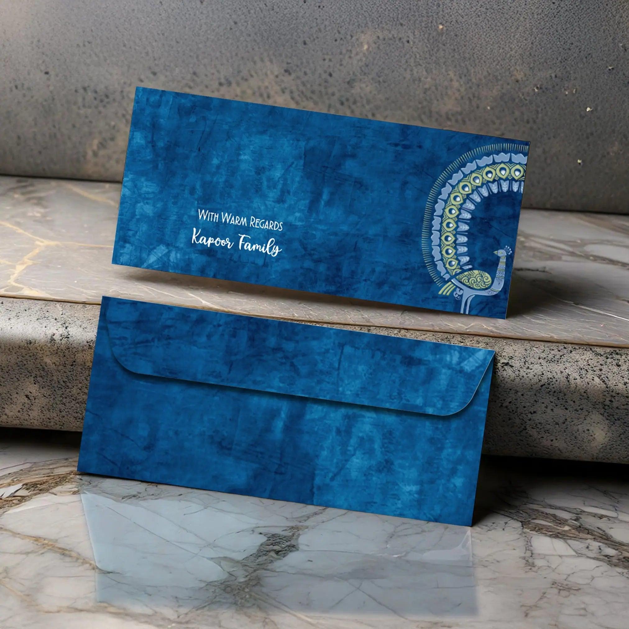Personalised Money Envelopes - Majestic Plume - Set of 20 Chatterbox Labels