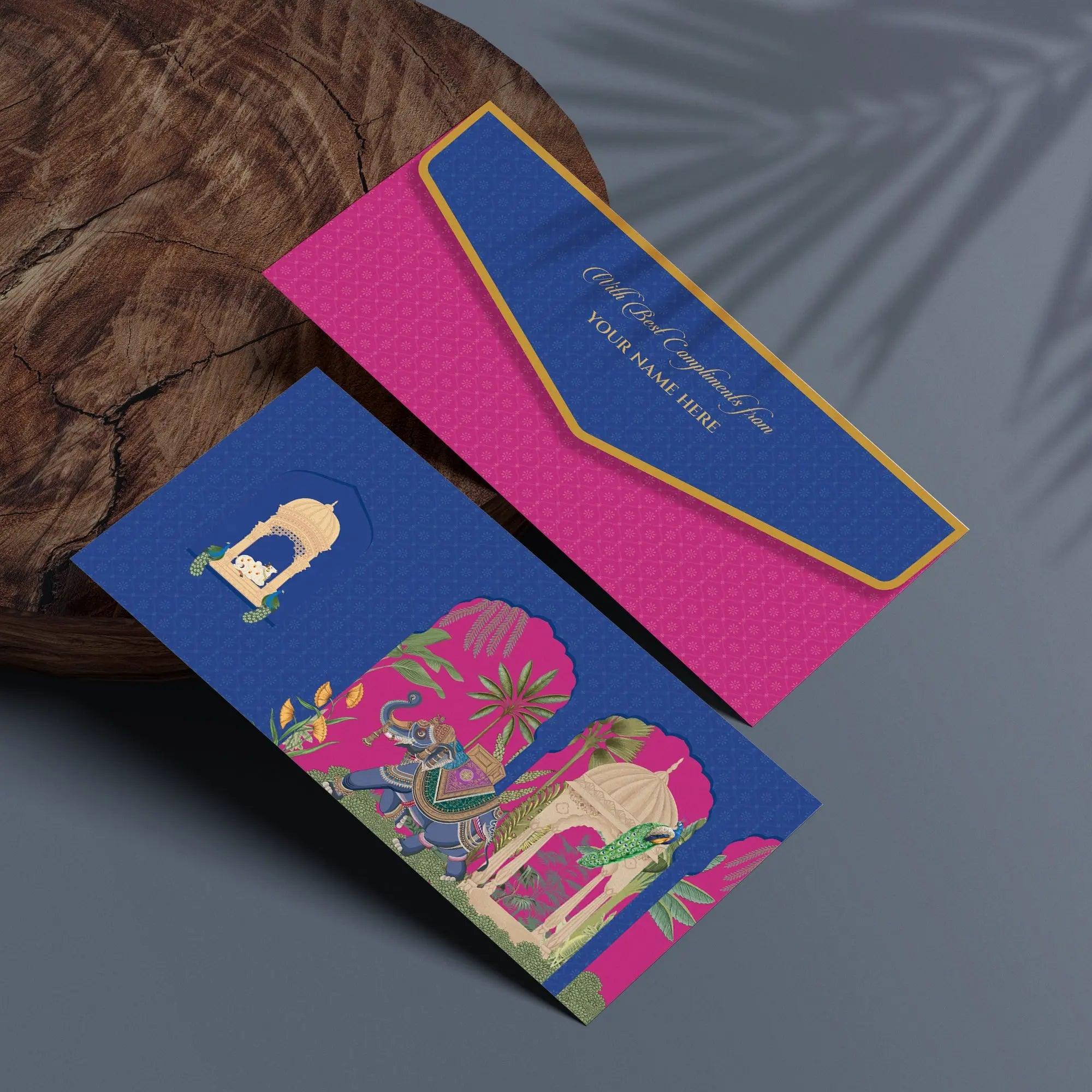 Personalised Money Envelopes - Royal Courtyard- Set of 20 Chatterbox Labels