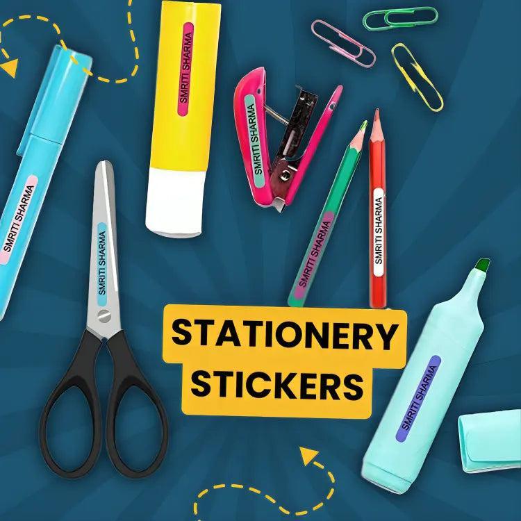 Personalised Stationery Stickers - Set of 20