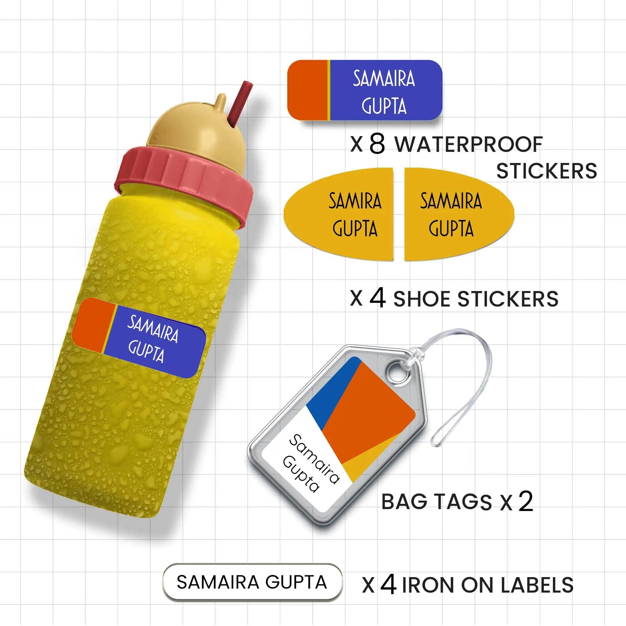 Personalized School Labels Pack Chatterbox Labels