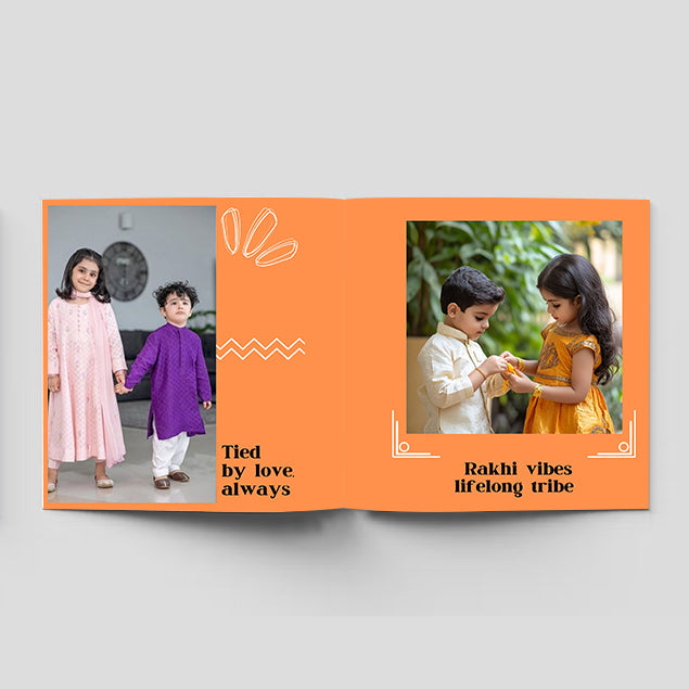 Personalised Photobook - Siblings Bond - Rakhi Edition