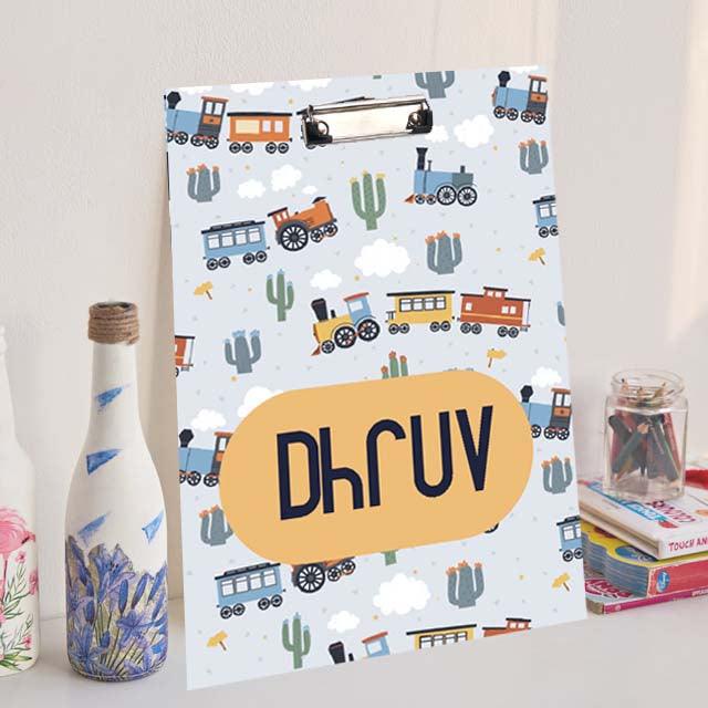 Custom Exam board- Prickly Travels Chatterbox Labels