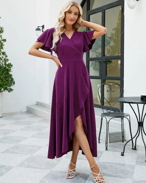 Bridesmaid Dress - Purple / Large