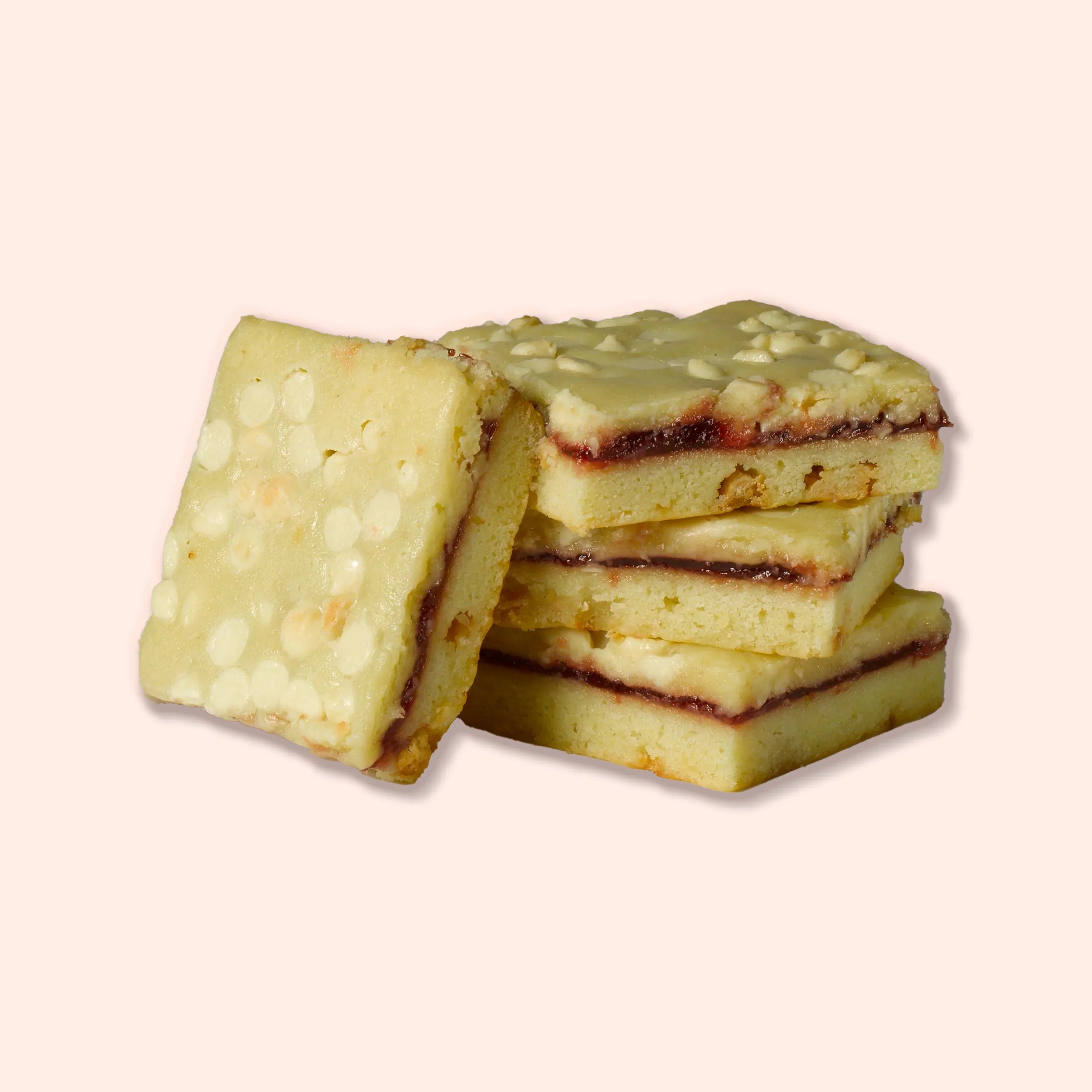 Raspberry White Chocolate Bars