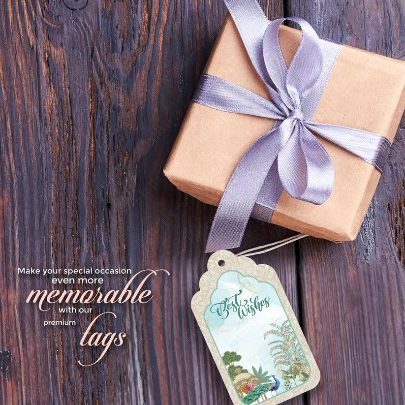 Luxe Gift Tags -Regal Feathers- Set of 20 Chatterbox Labels
