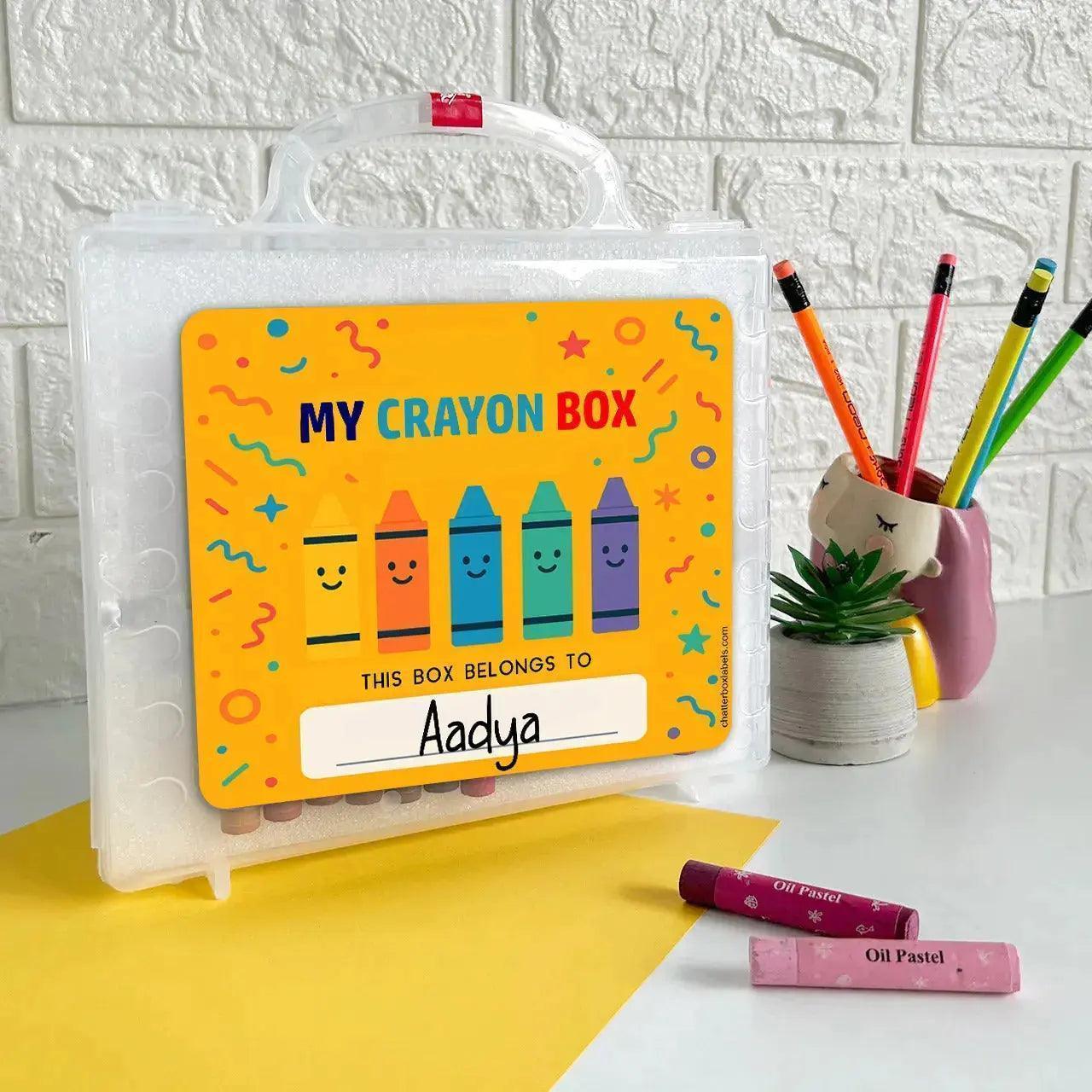 Return Gift- Personalised Colouring Book with Custom Faber-Castell Crayon Box
