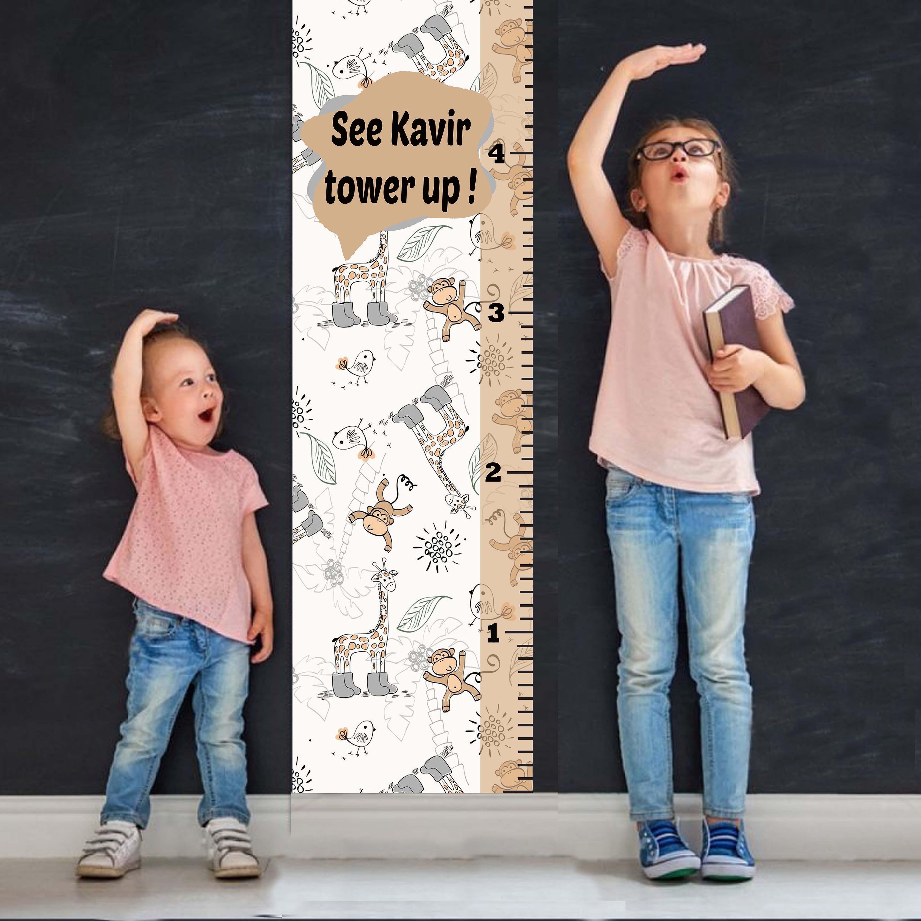 Personalized Height Charts Chatterbox Labels