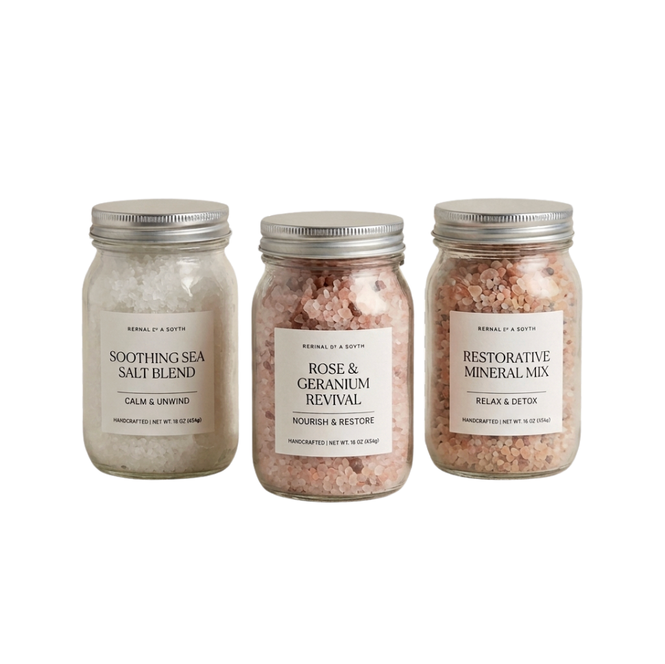 Soothing Bath Salts Set