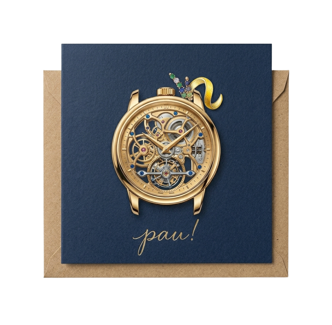 The Sapphire Chrono Card