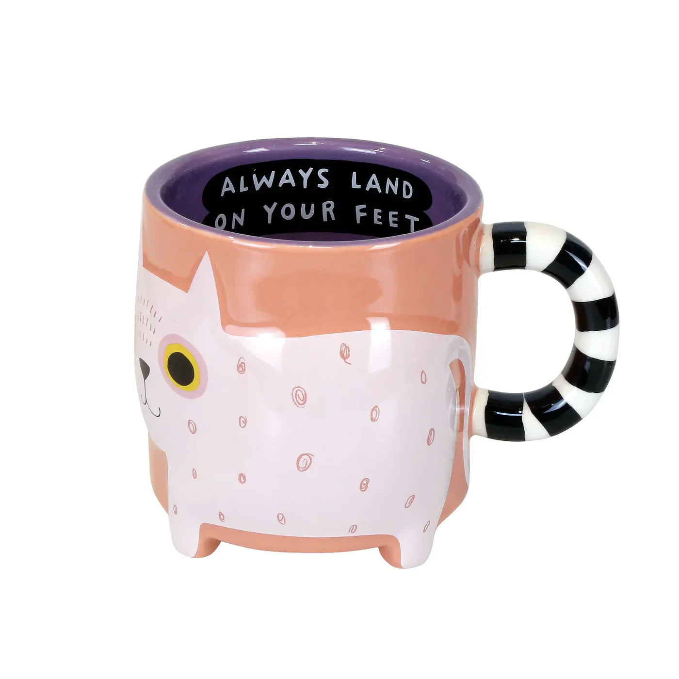 Sculpted Cat Mug