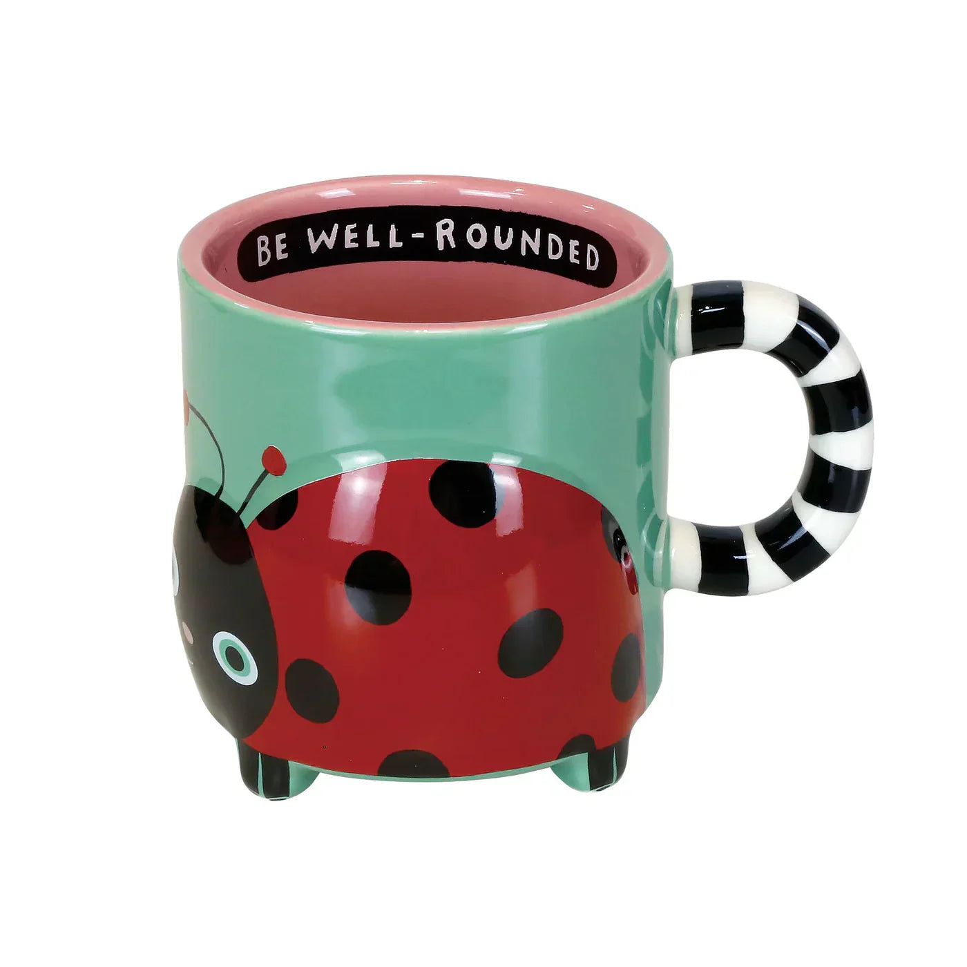 Sculpted Ladybug Mug