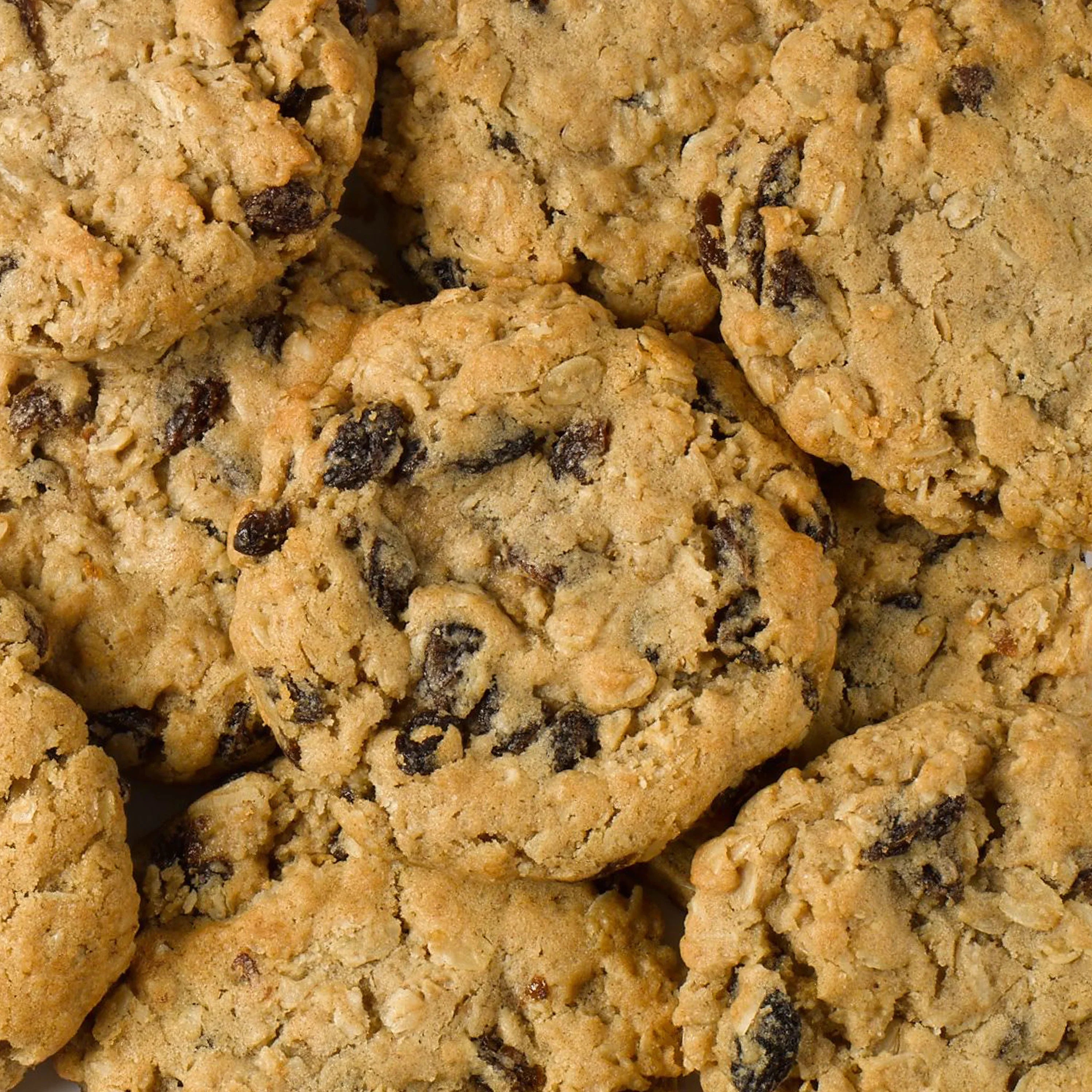 Vegan Oatmeal Raisin Cookies