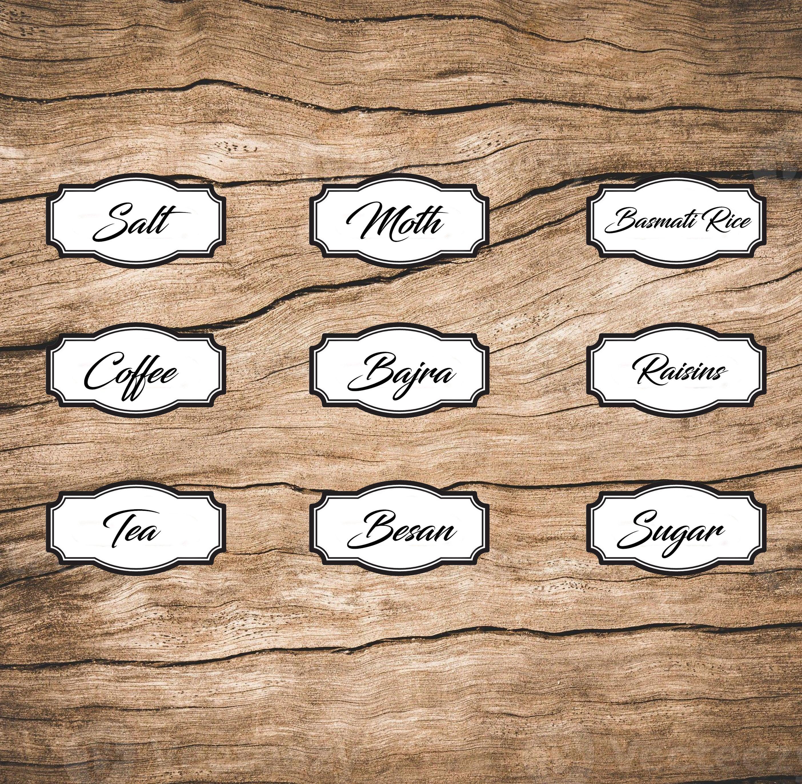 Kitchen Labels & Stickers Chatterbox Labels