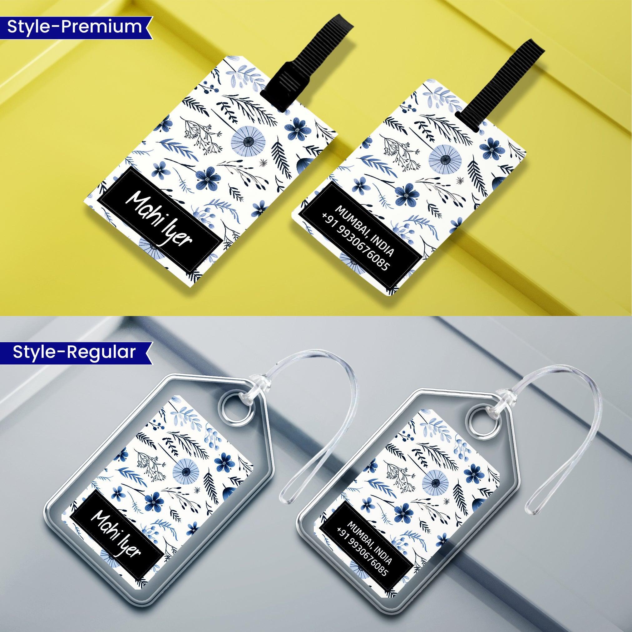 Personalized Luggage Tags - Dreamscape Design