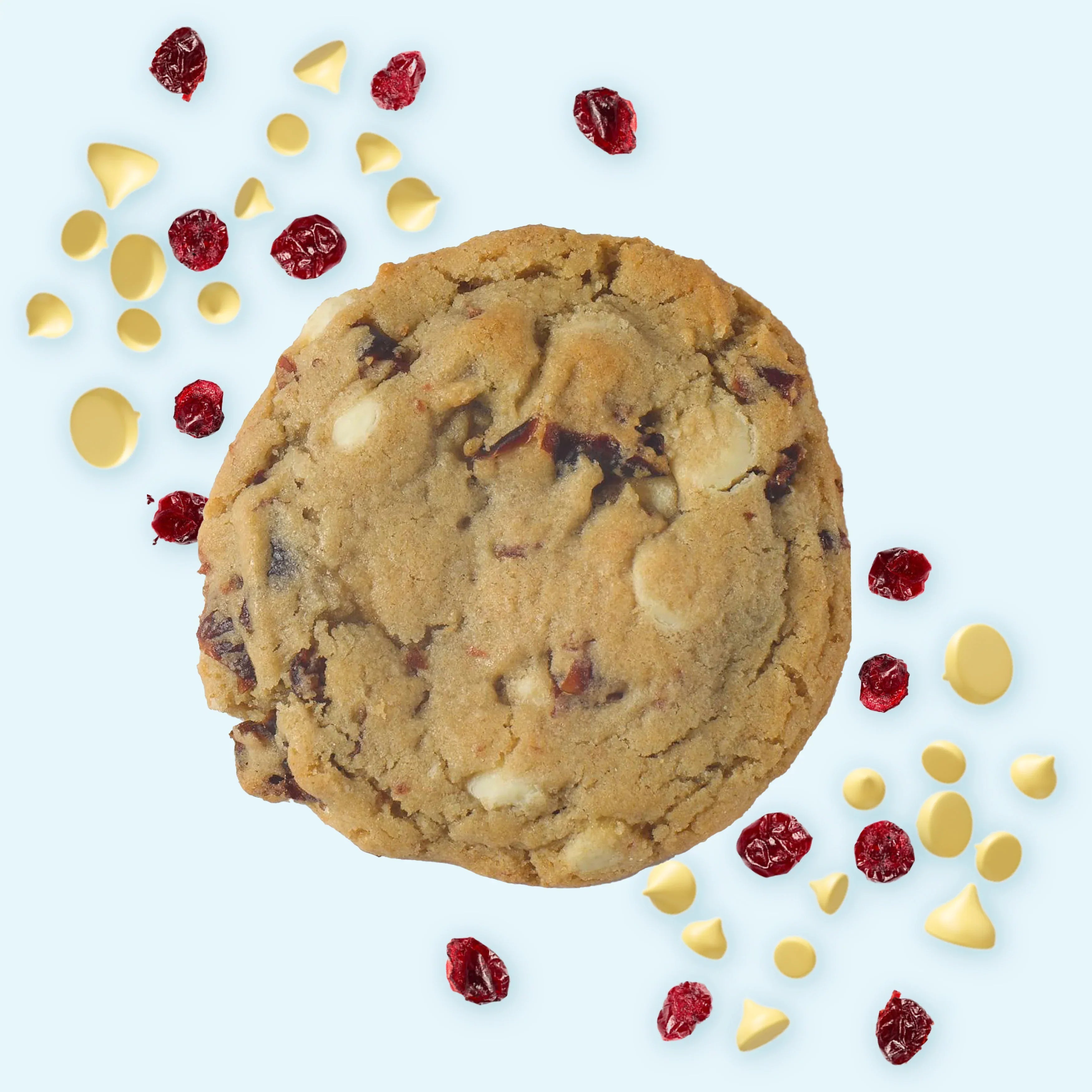 White Chocolate Cranberry Cookies