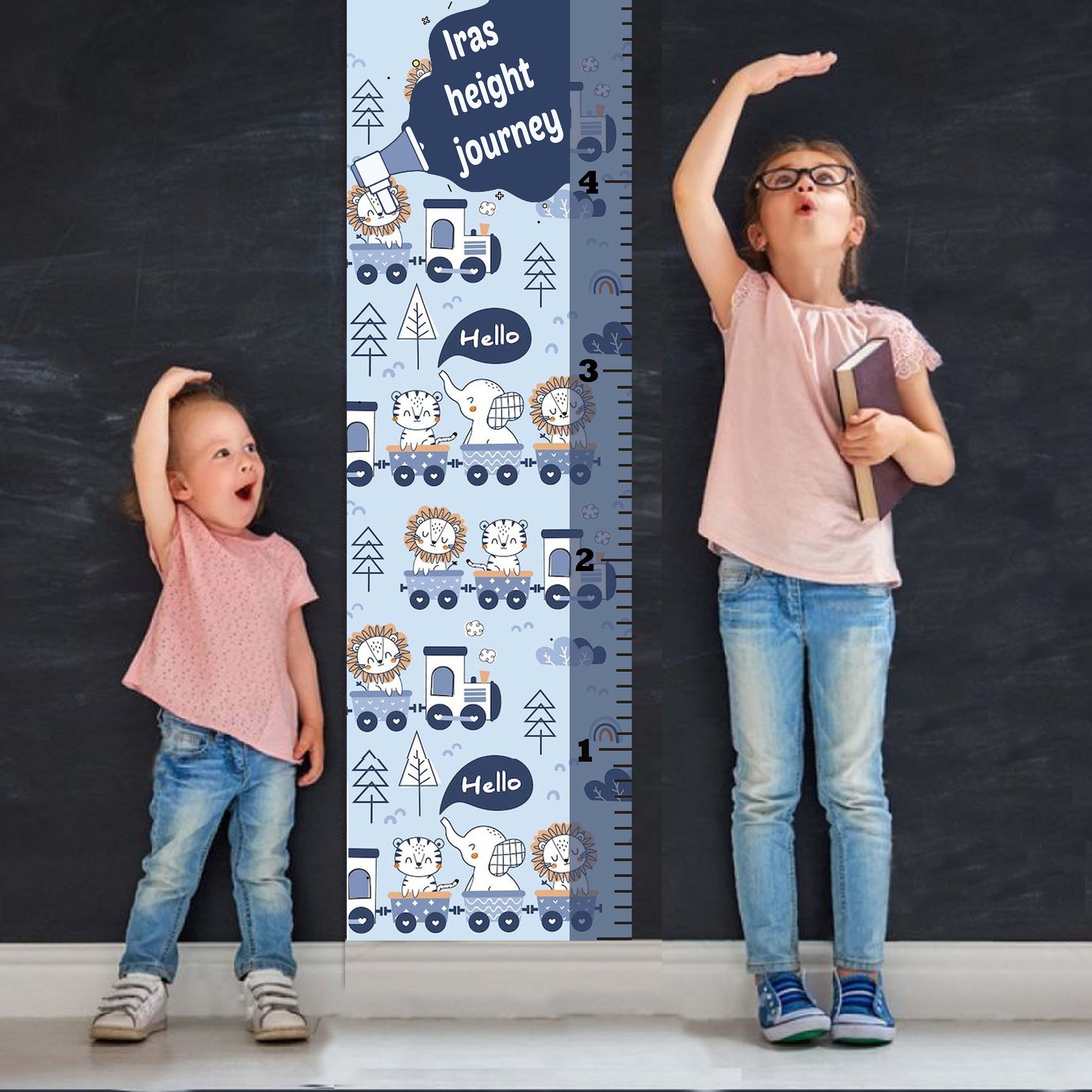 Personalized Height Charts Chatterbox Labels