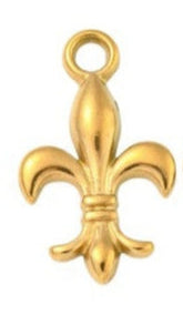Fleur-De-Lis Charm