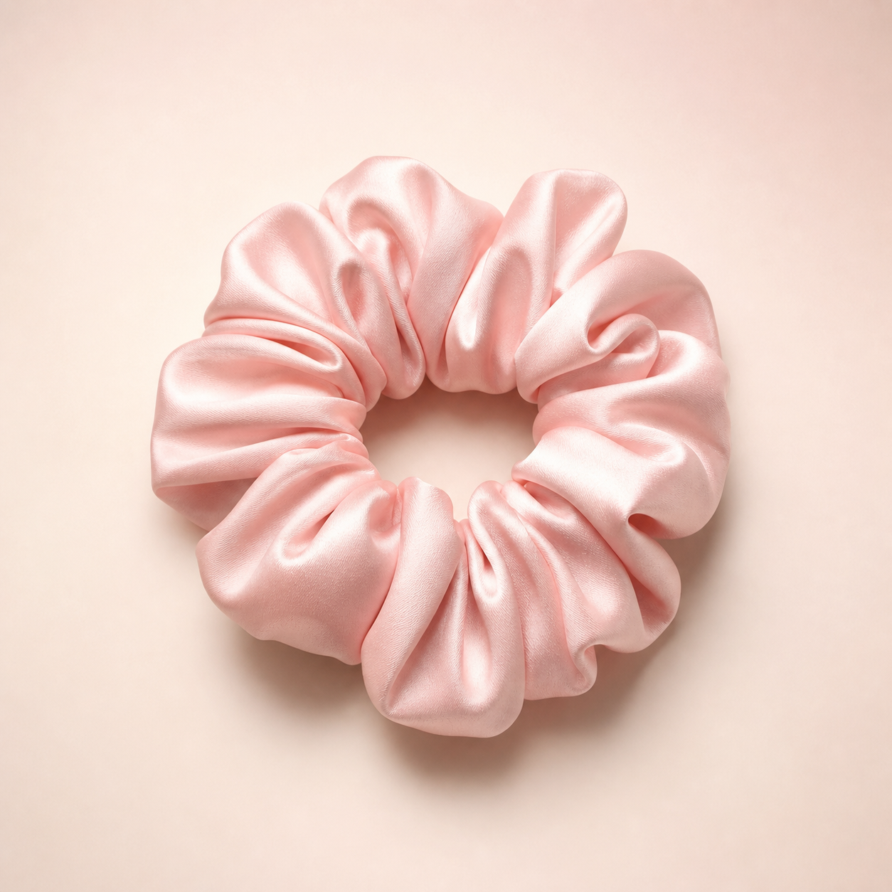 Silk scrunchie