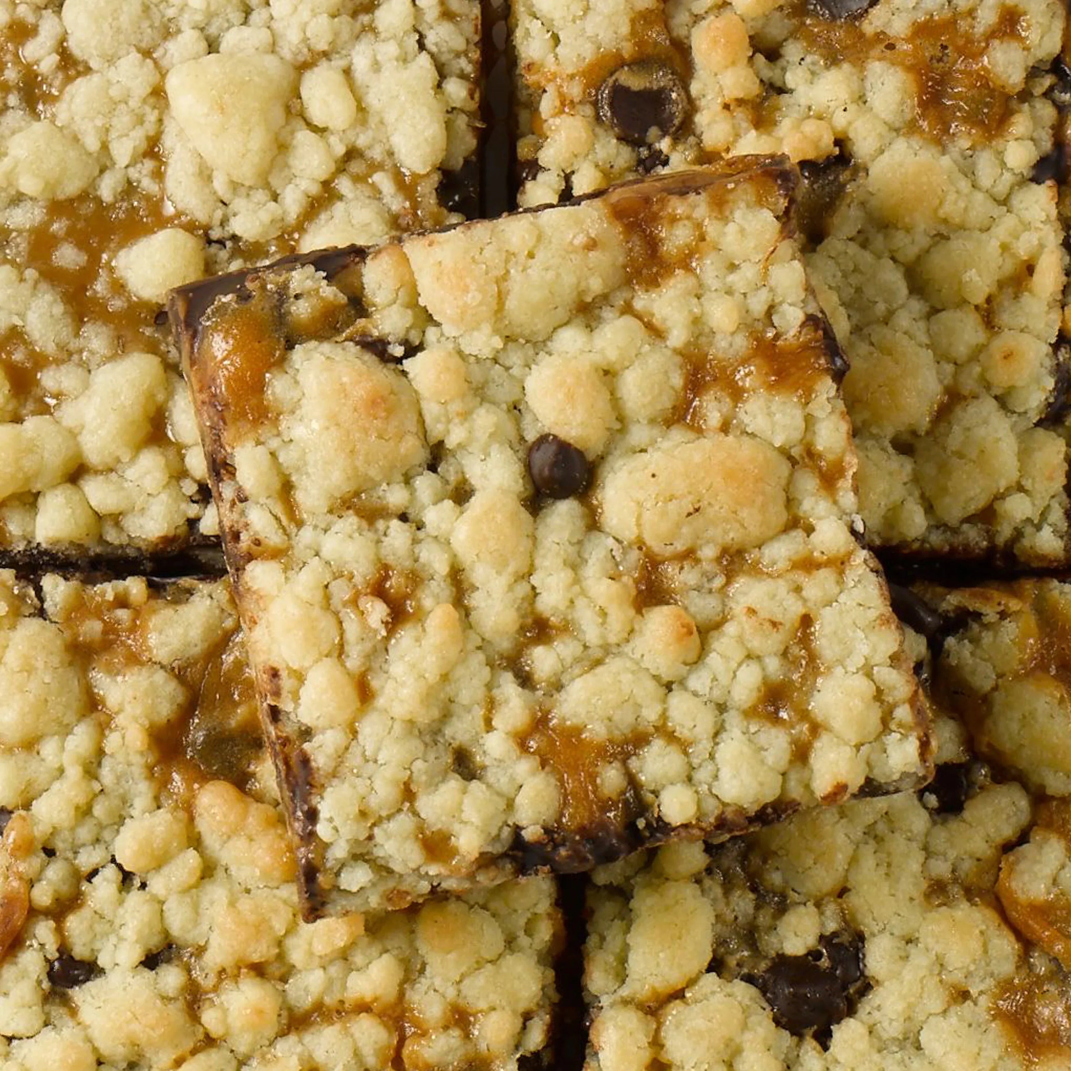 Casey’s Dark Chocolate Salted Caramel Bars