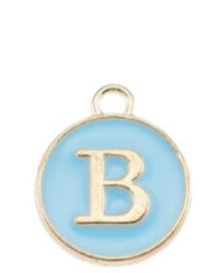 blue- B