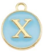 blue- X